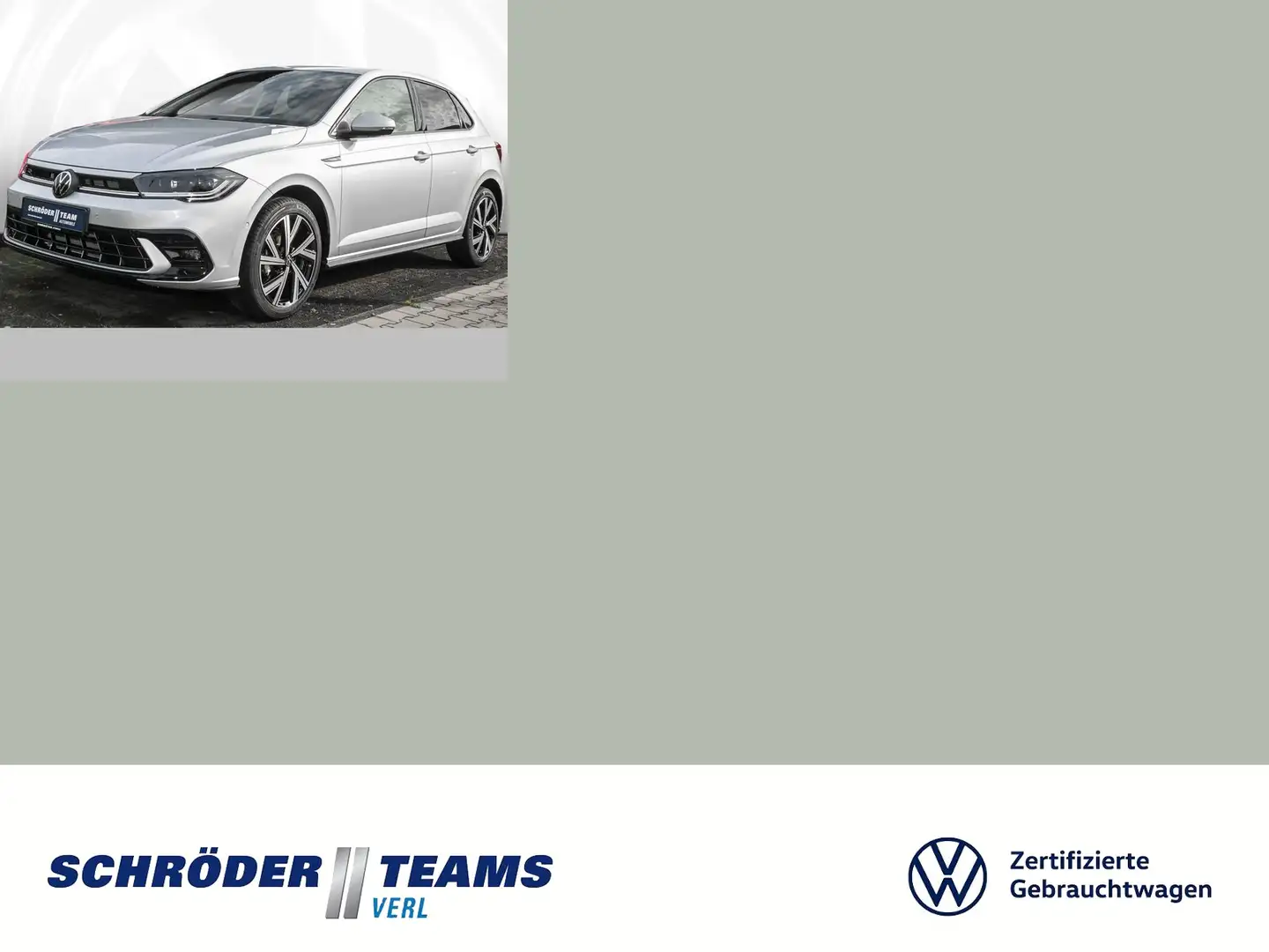 Volkswagen Polo 1.0 TSI DSG R-Line Silber - 1