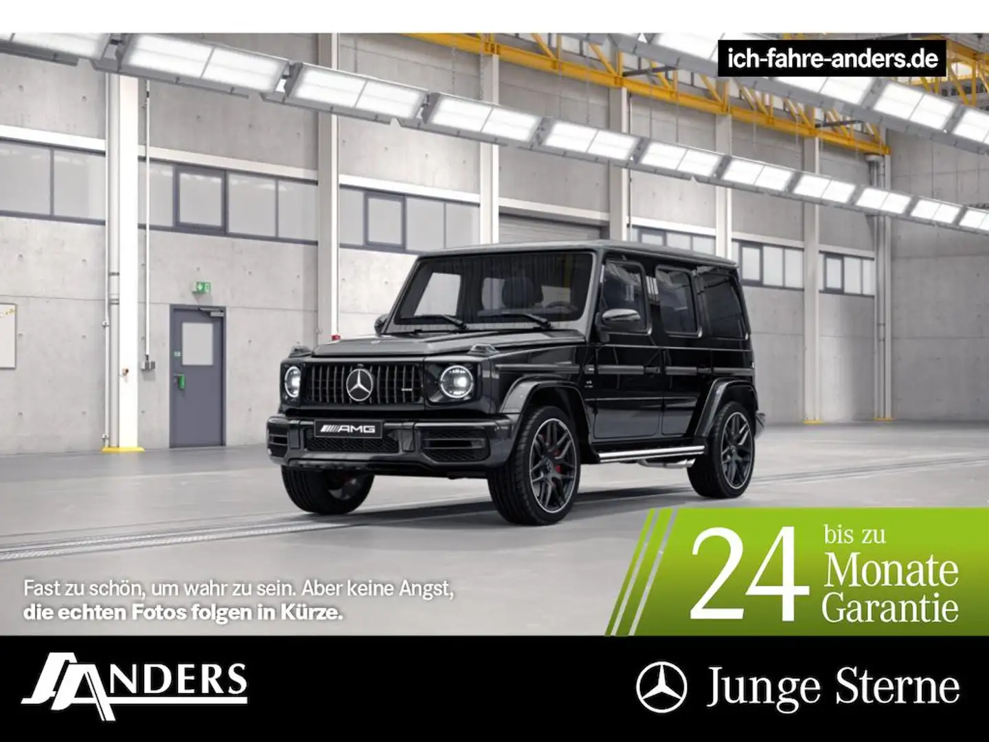 Mercedes-Benz G 63 AMG COM+Sthz+Distr+Burm+Sitzkli+SHD+TV+360° Schwarz - 1