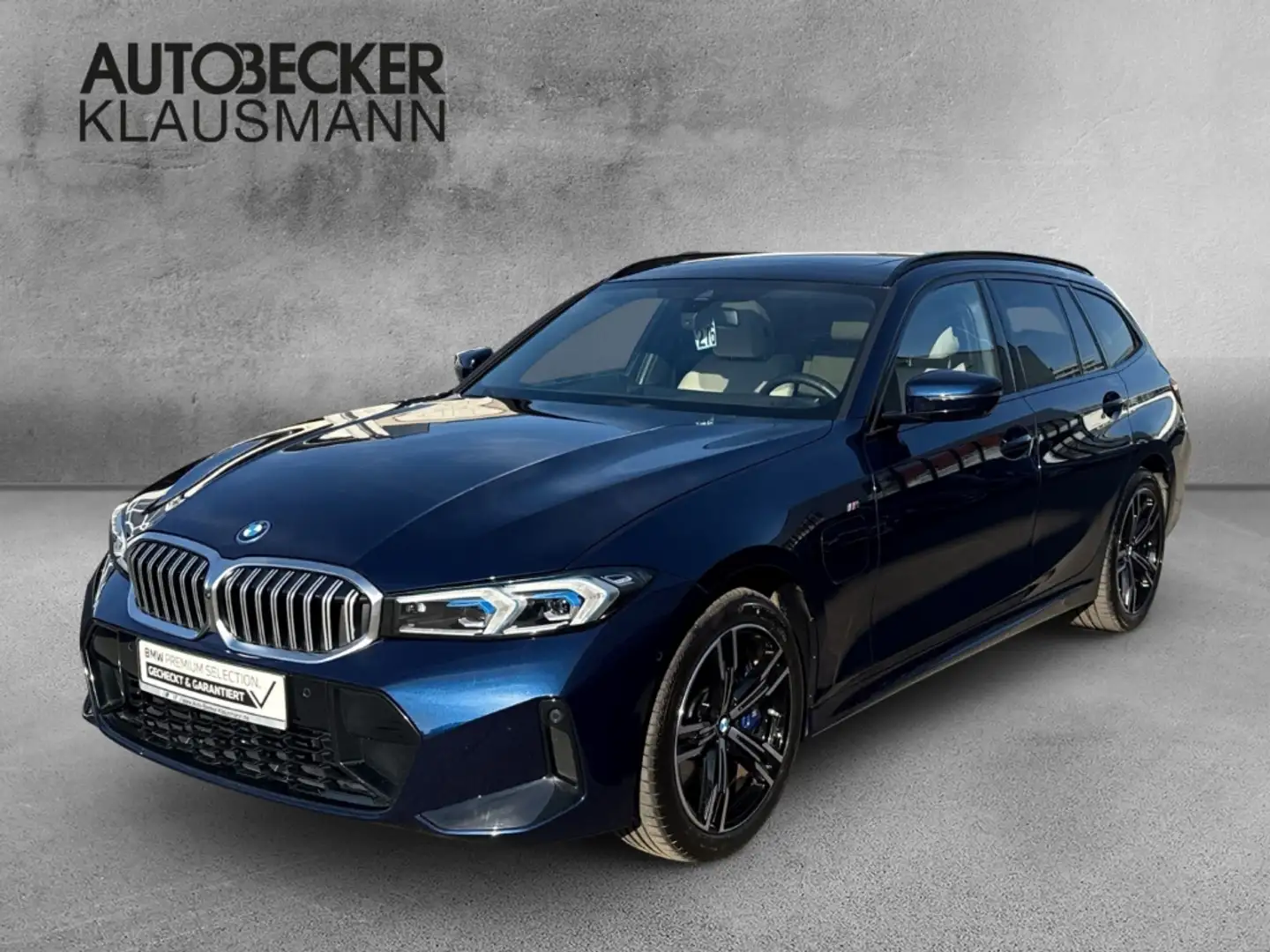 BMW 330 e xDrive Touring M SPORT 18''LC PROF AHK PANO 360° Bleu - 1