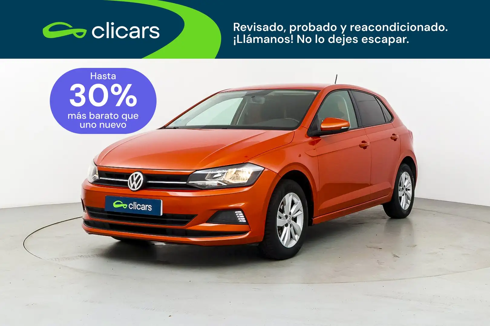 Volkswagen Polo 1.0 TSI Advance 70kW Naranja - 1