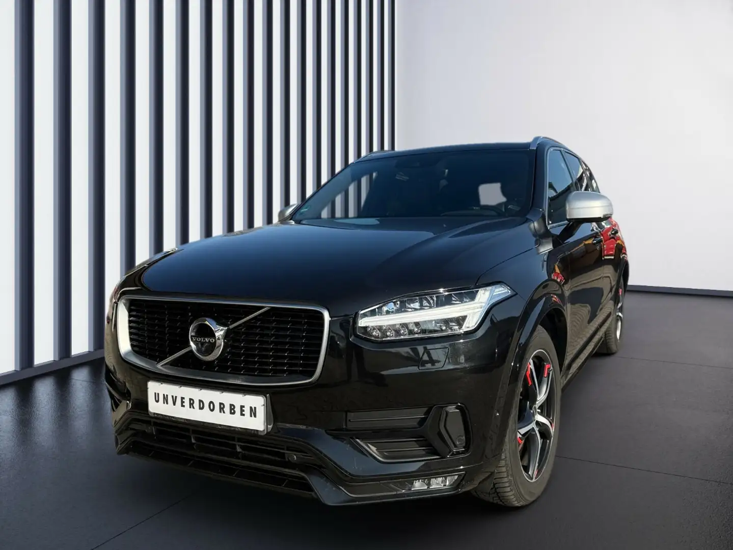 Volvo XC90 R Design AWD*LUFT-FW*7-SITZE* Schwarz - 2