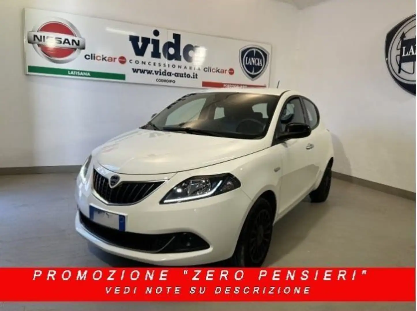 Lancia Ypsilon 1.0 FireFly 5 porte S&S Hybrid OK NEOP Bianco - 1