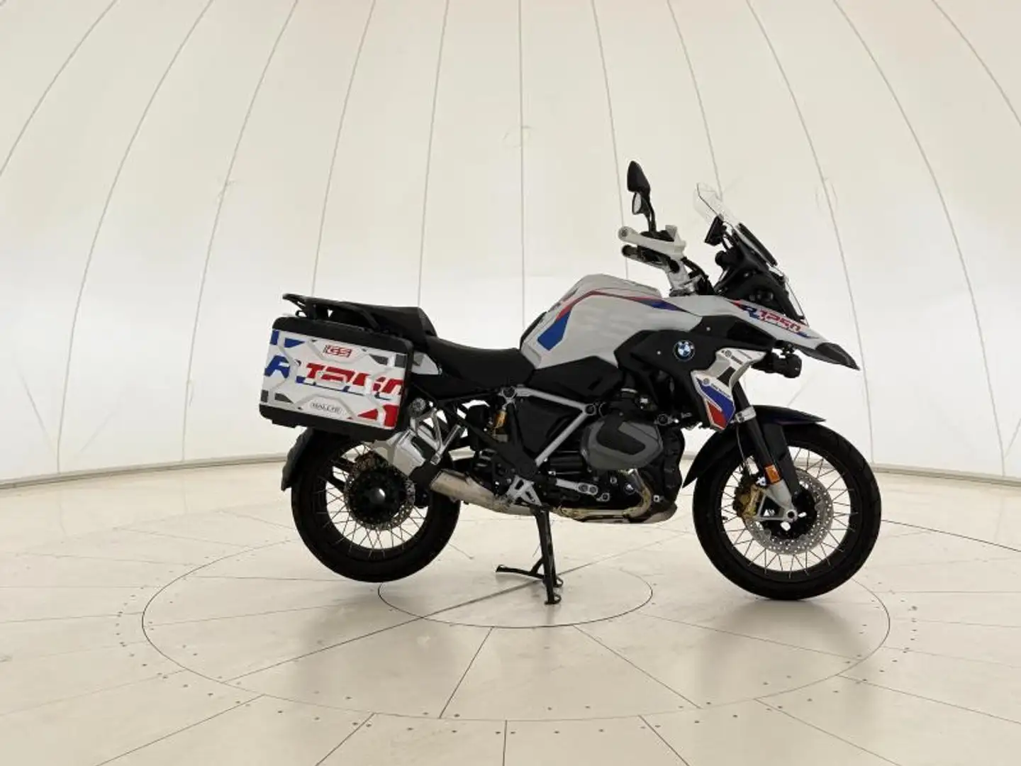 BMW R 1250 GS Abs Blanc - 2