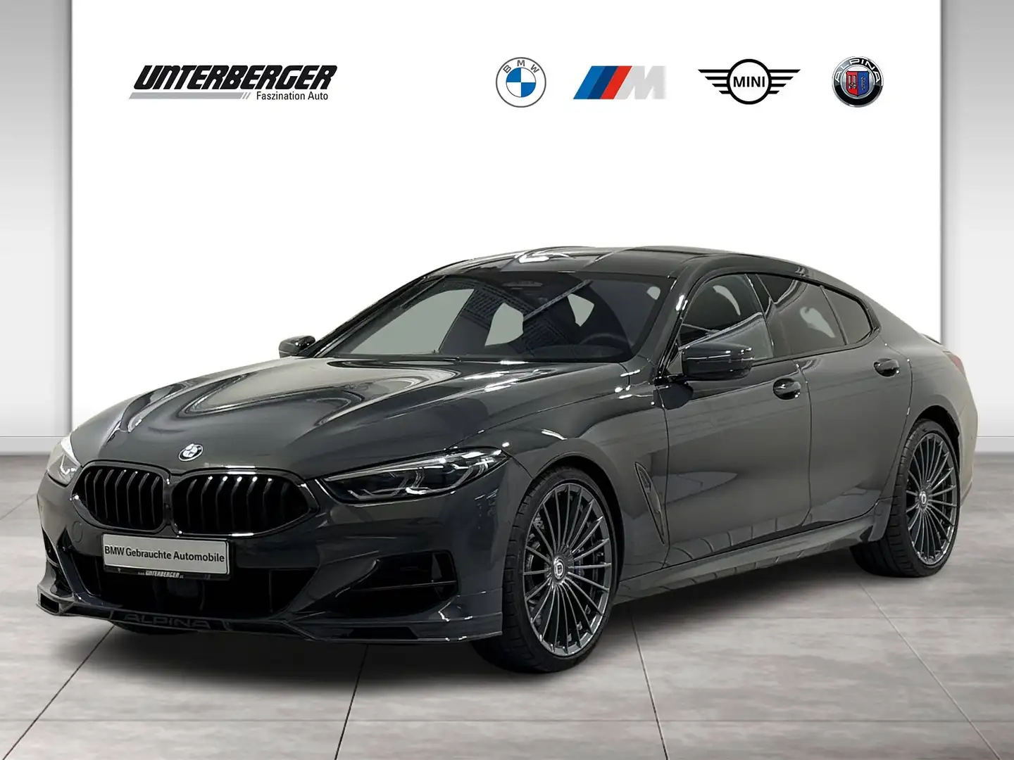Alpina B8 Gran Coupé B&W Carbon-Dach ACC DA-Pro PA+ 360° Szary - 1