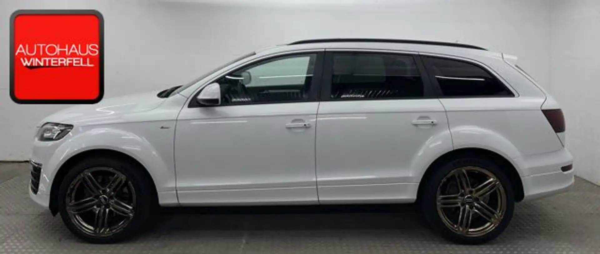 Audi Q7 3.0 TDI qu S line V12 OPTIK 7SITZ+PANO+AHK+ Weiß - 2