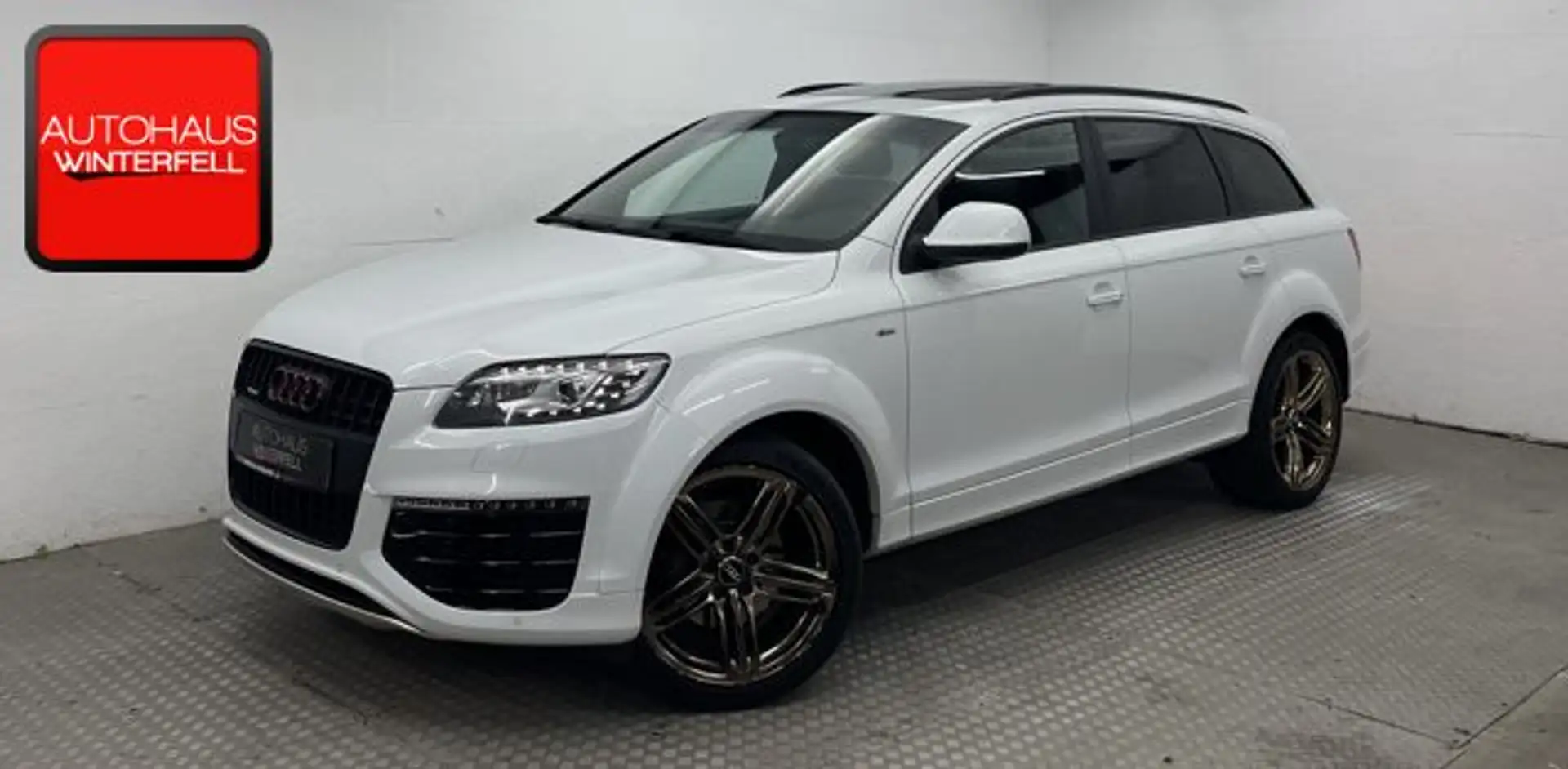 Audi Q7 3.0 TDI qu S line V12 OPTIK 7SITZ+PANO+AHK+ Білий - 1