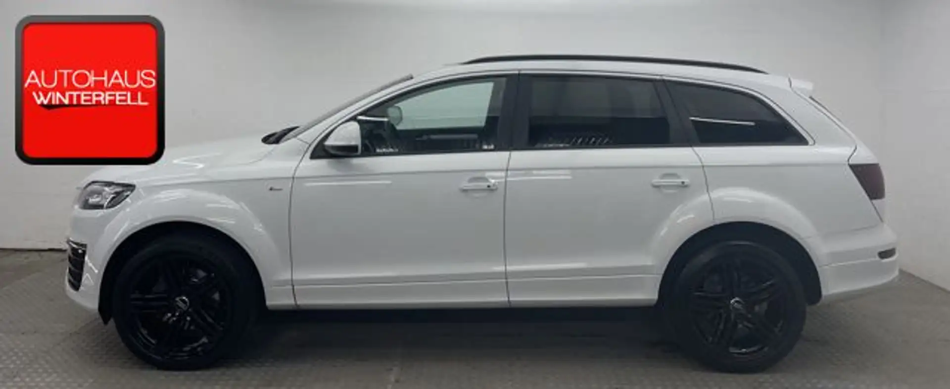 Audi Q7 3.0 TDI qu S line V12 OPTIK 7SITZ+PANO+AHK+ Blanco - 2