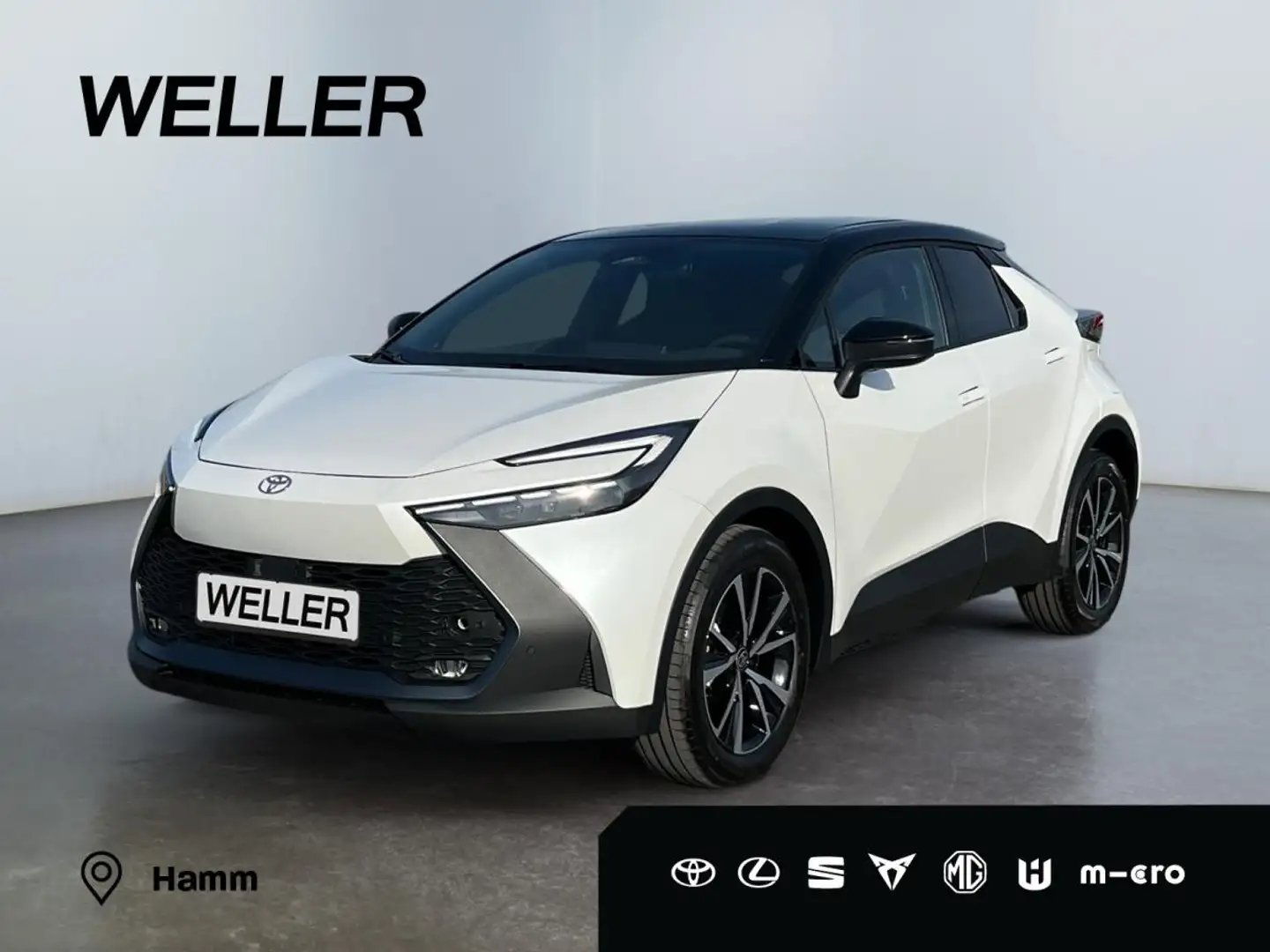 Toyota C-HR 2.0 Teamplayer + Technik Paket*Sitzheizung*Lenkrad Weiß - 1