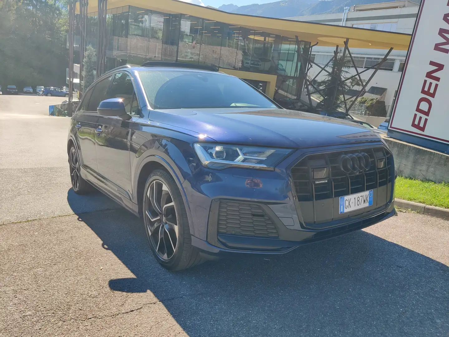 Audi Q7 Q7 II 2019 50 3.0 tdi mhev Sport quattro tiptronic Blu/Azzurro - 2