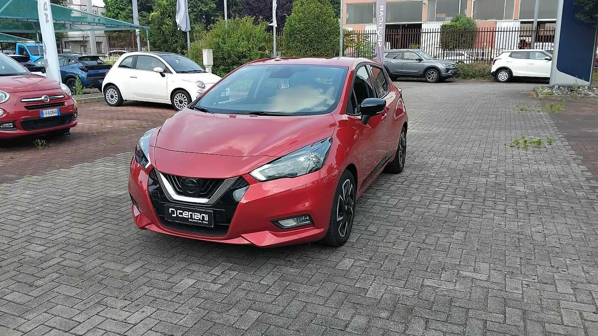 Nissan Micra IG-T 92 GPL 5 porte Eco N-Design Rosso - 1