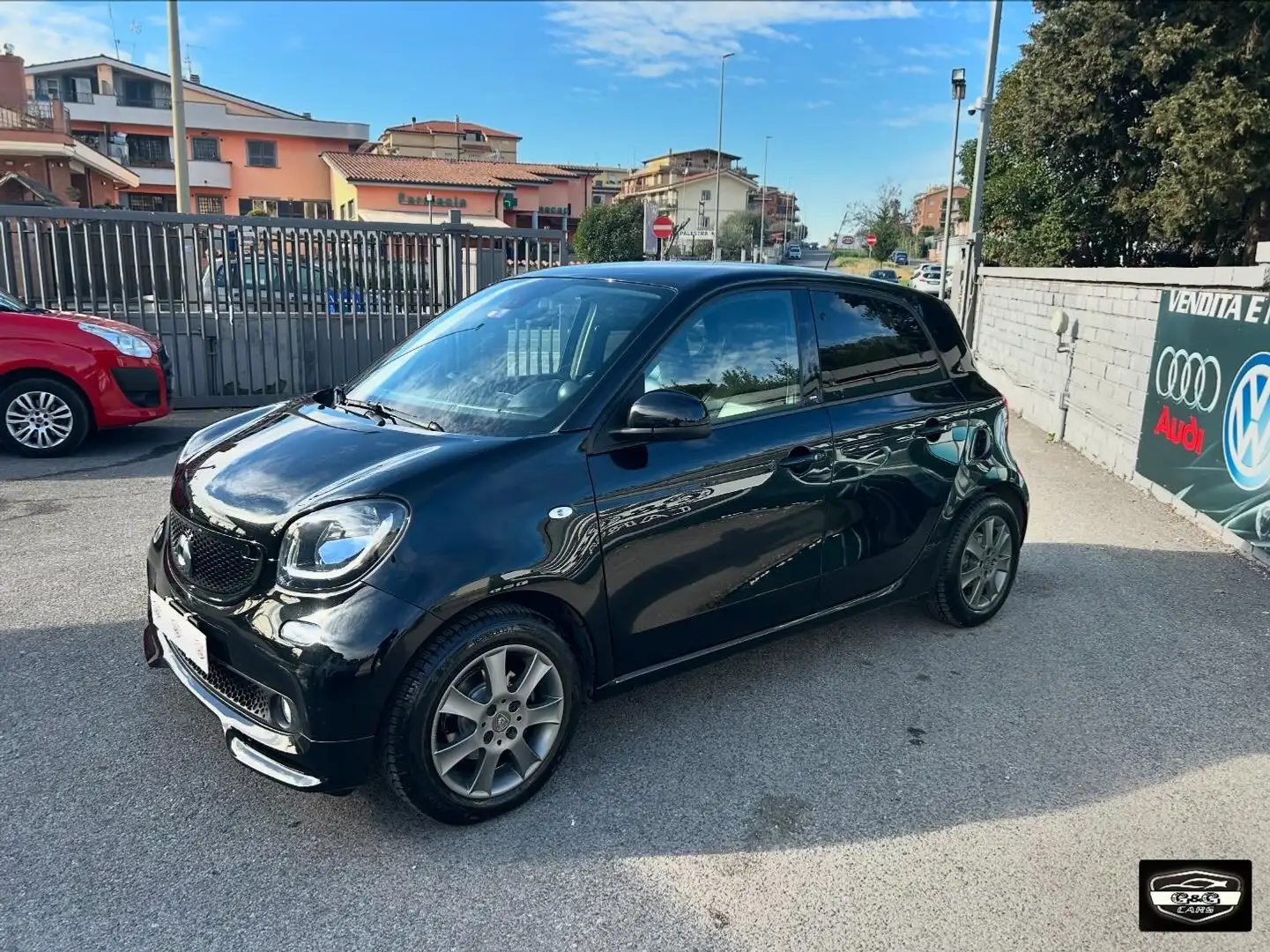 smart forFour Forfour 0.9 t Prime 90cv twinamic - ALL. BRABUS Nero - 2