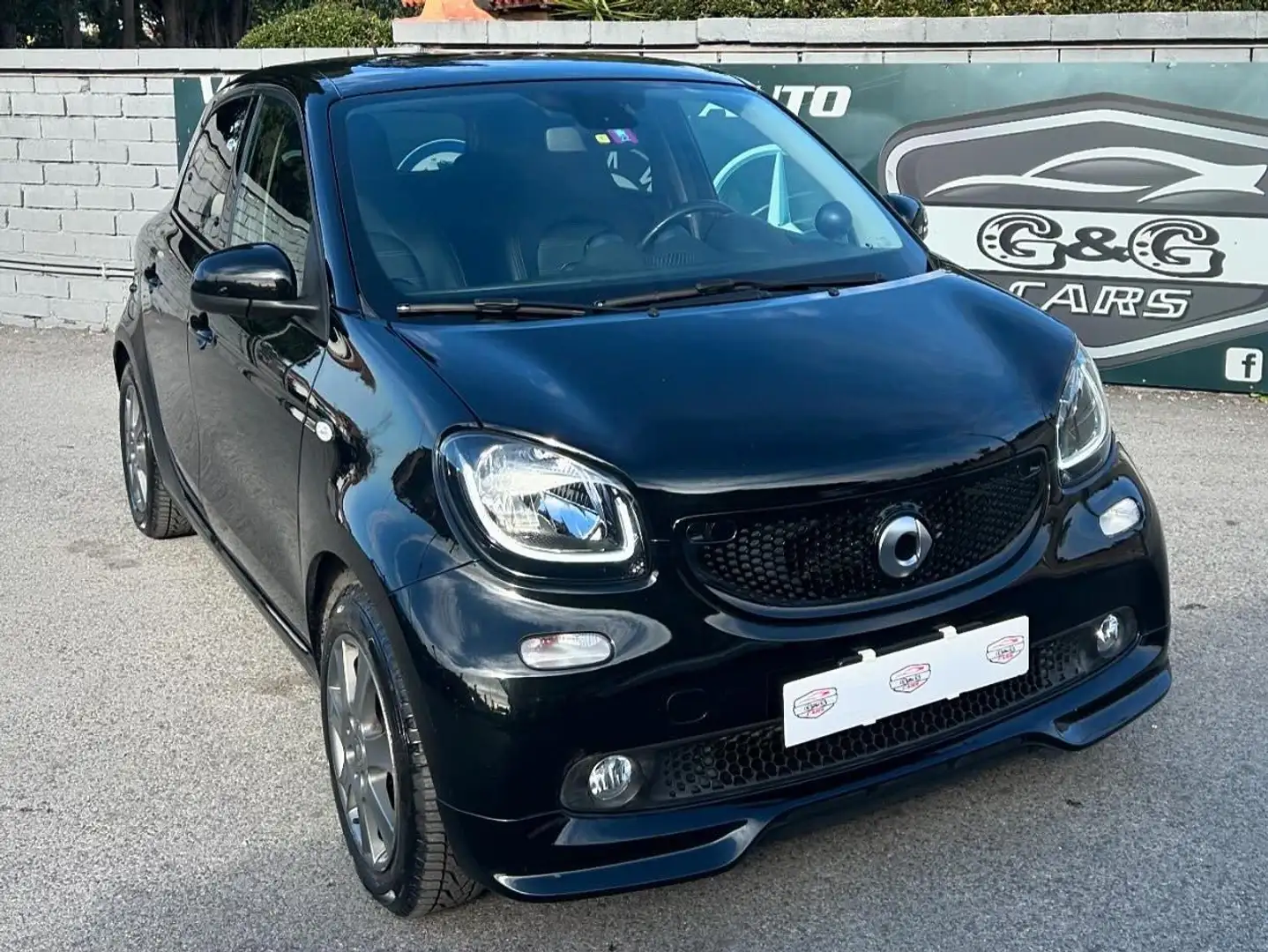 smart forFour Forfour 0.9 t Prime 90cv twinamic - ALL. BRABUS Nero - 1