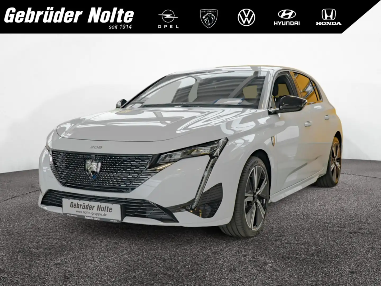 Peugeot 308 GT HYBRID 145 e-DSC6 # sofort verfügbar # Weiß - 1