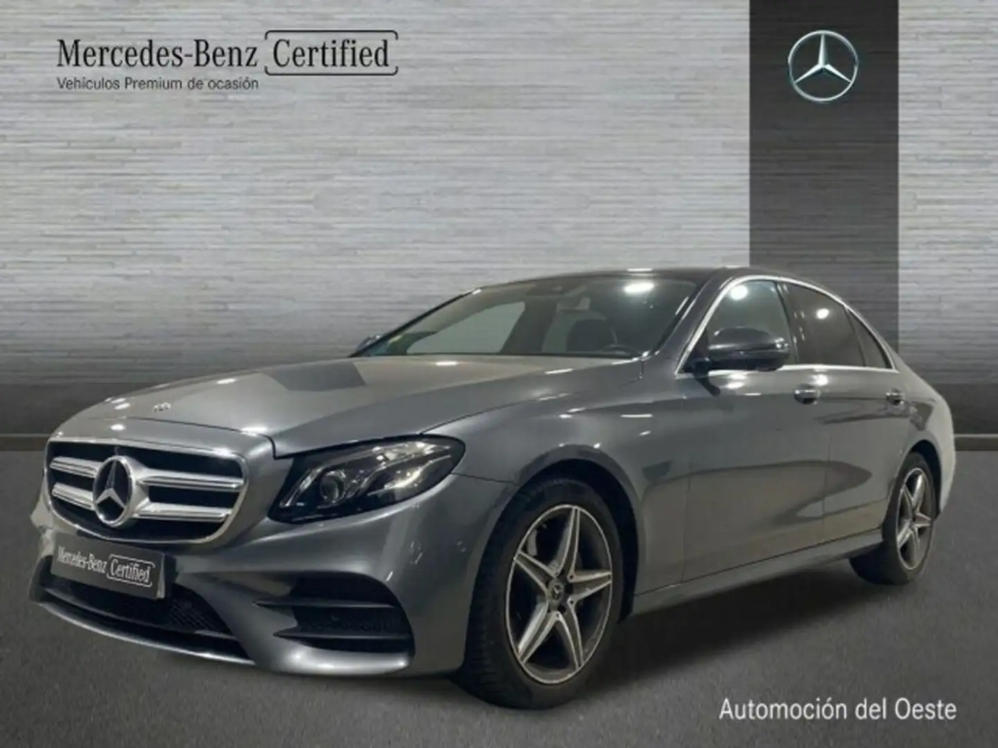 Mercedes-Benz E 220 d amg line (euro 6d-temp) Gris - 1