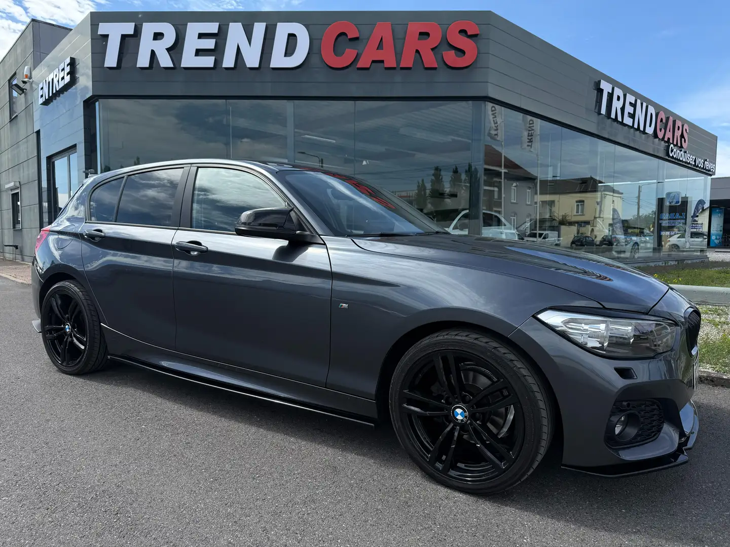 BMW 116 d PACK M LOOK 140 M KIT MAXTON SHADOWLINE CARPLAY Grey - 2