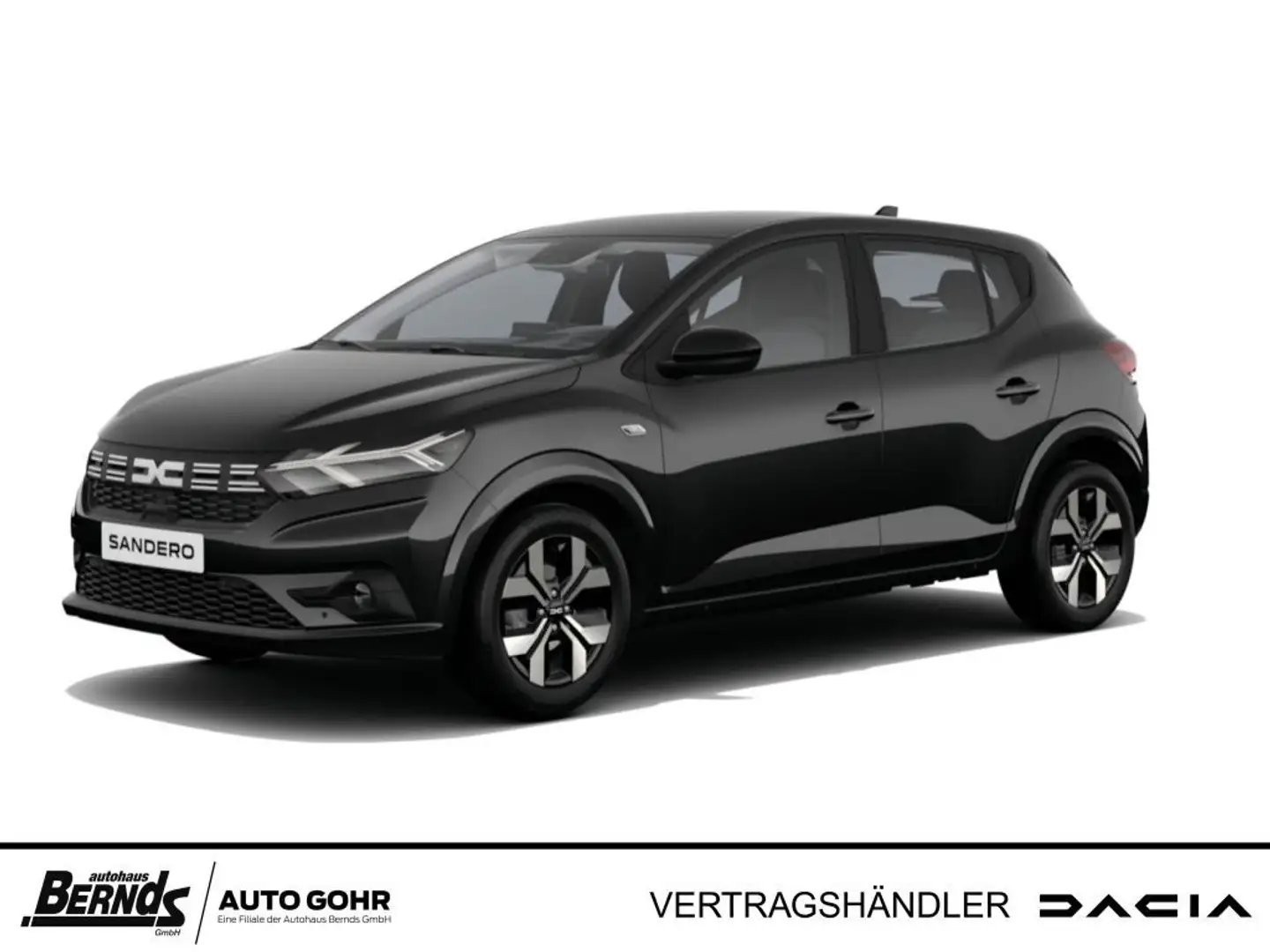 Dacia Sandero TCe 90 CVT Journey Schwarz - 1