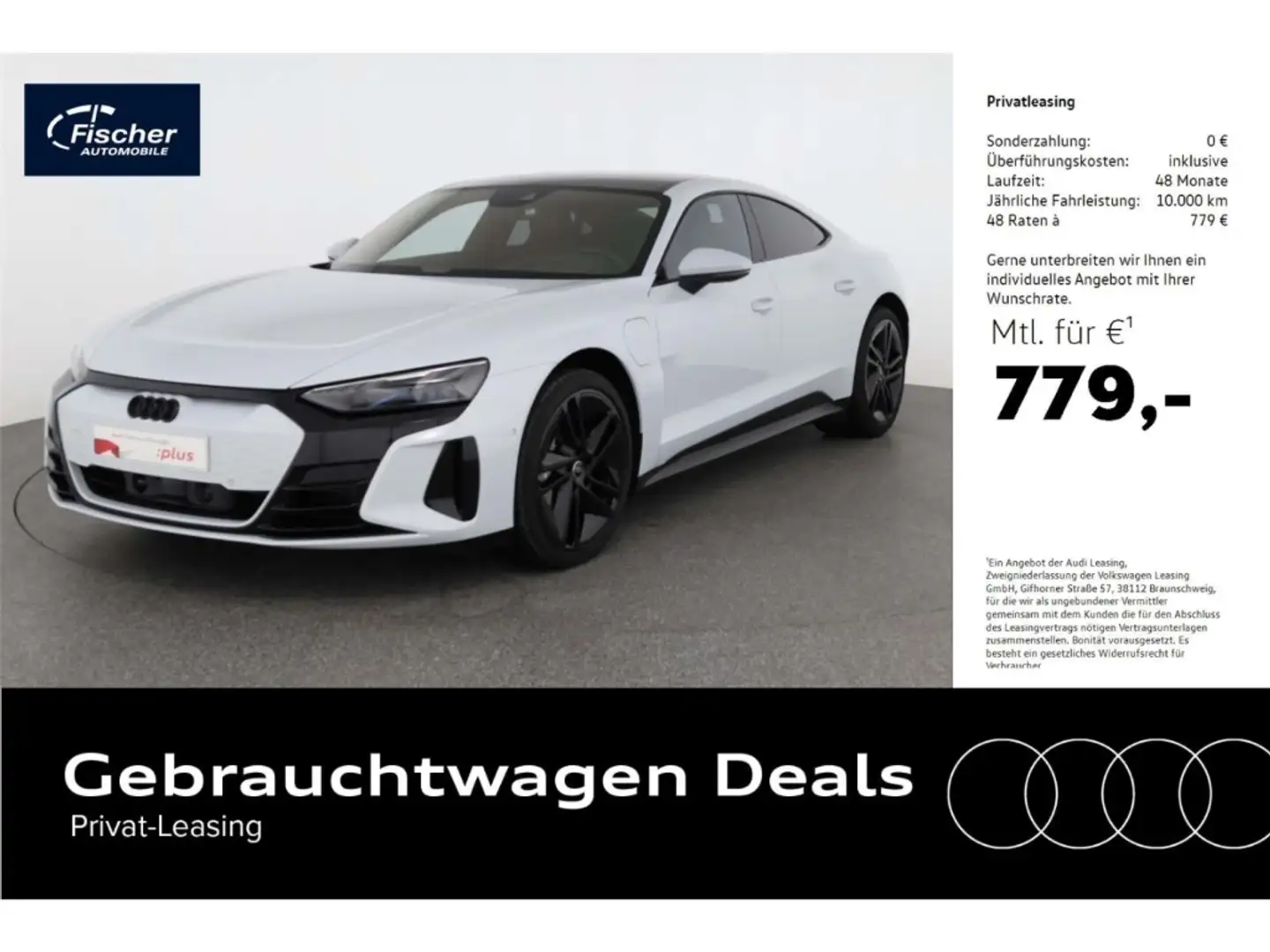 Audi e-tron GT quattro Weiß - 1