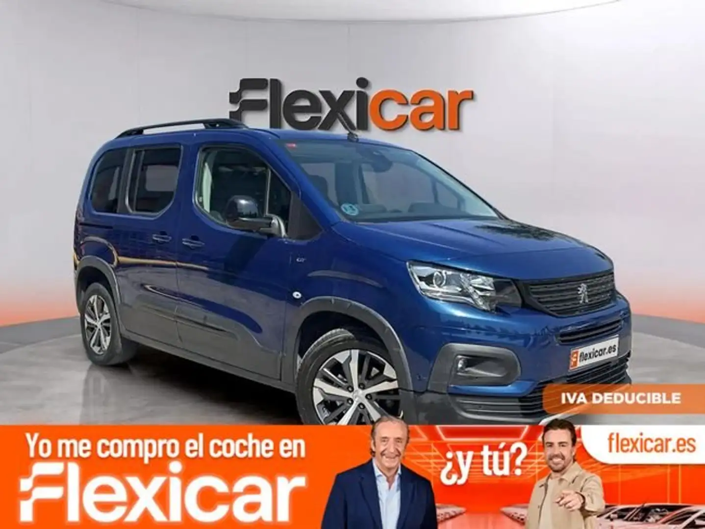 Peugeot Rifter GT Business Stand. BlueHDi 100 S&S Man Azul - 1