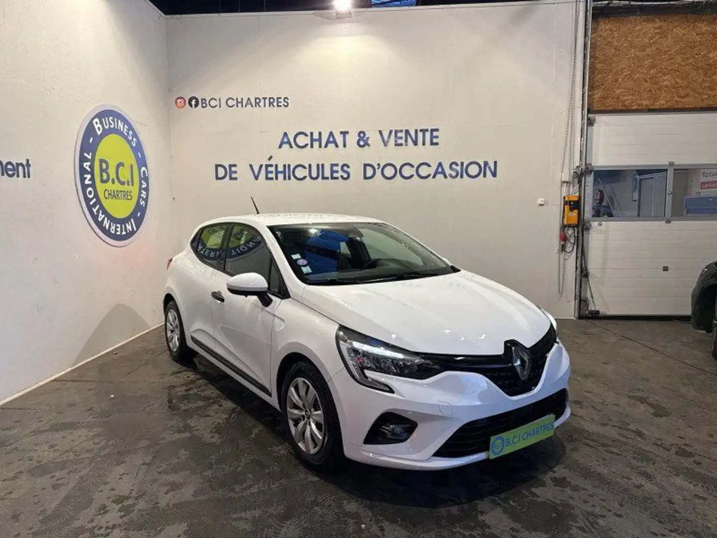 Renault Clio V STE 1.0 TCE 90CH AIR NAV - 21 Blanc - 2