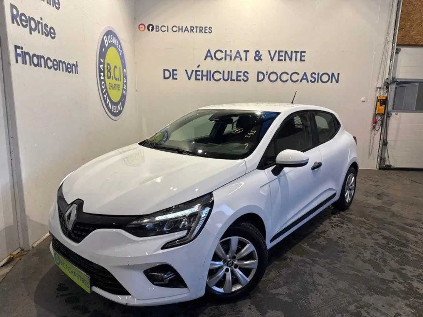 Renault Clio V STE 1.0 TCE 90CH AIR NAV - 21 Blanc - 1