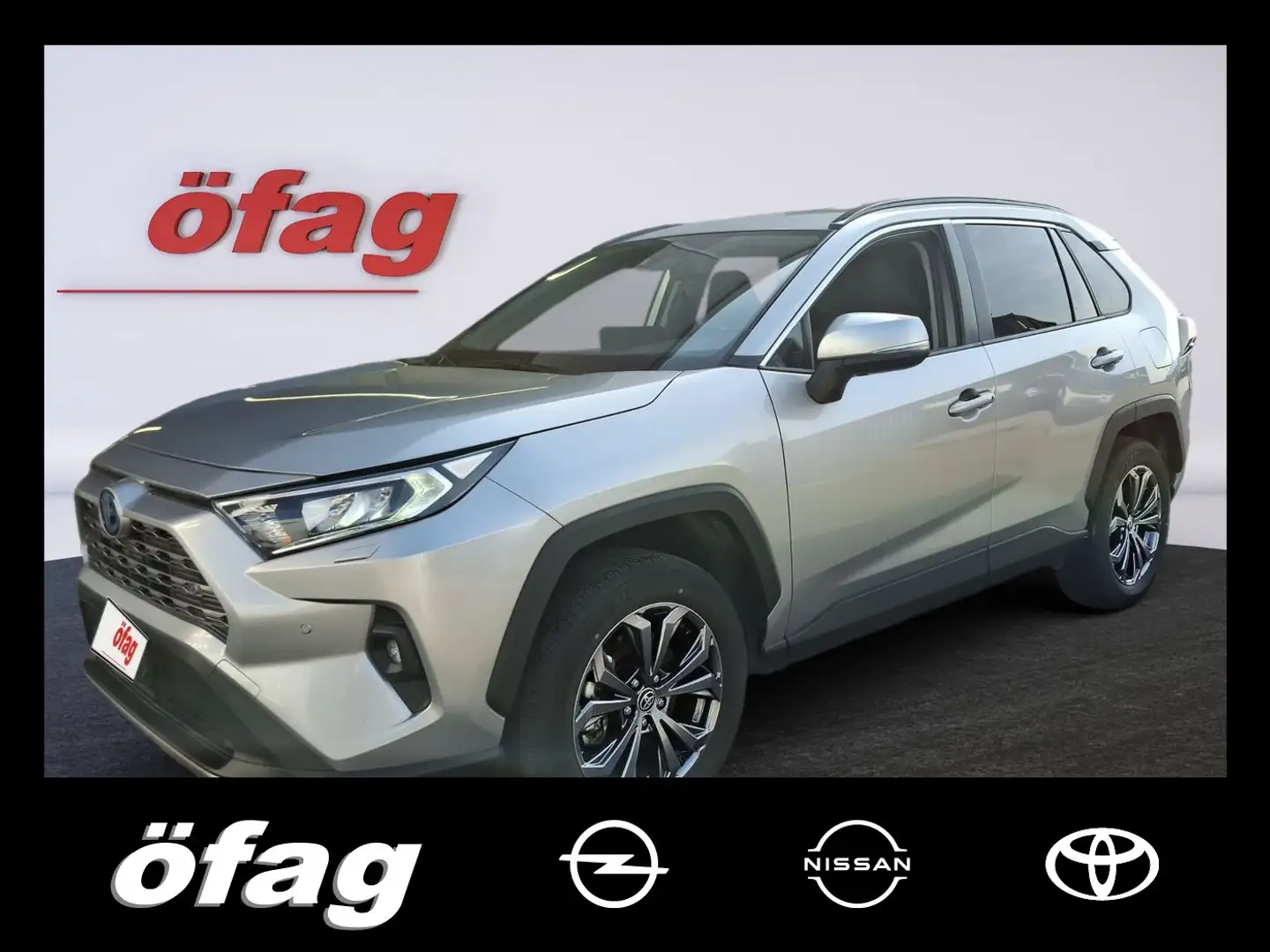 Toyota RAV4 RAV4 2.5 Active Drive ACC+LED+Navi+SHZ+Winterp. Silber - 1