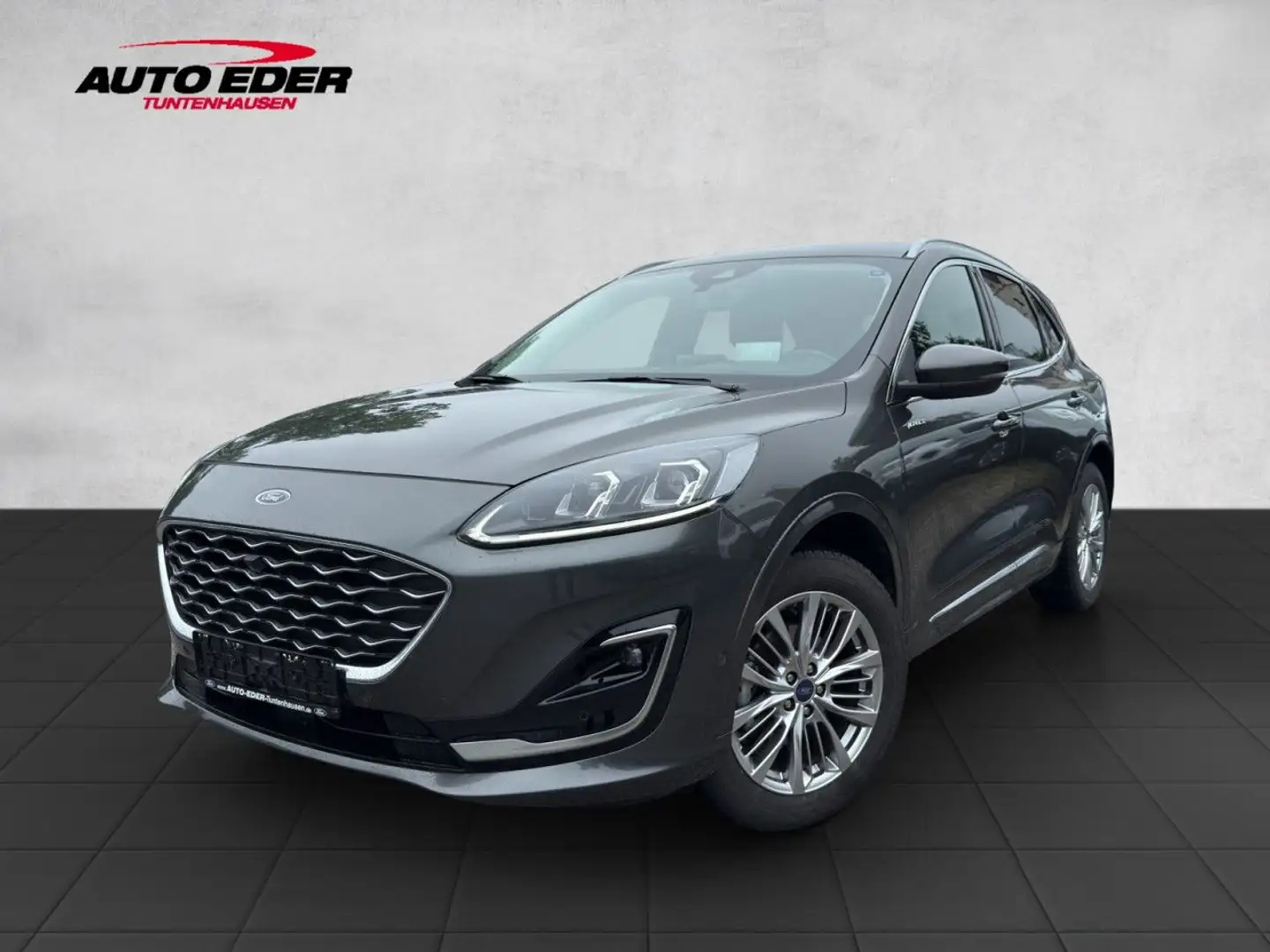 Ford Kuga Vignale 4x4 Automatik Bluetooth Navi LED Gris - 2