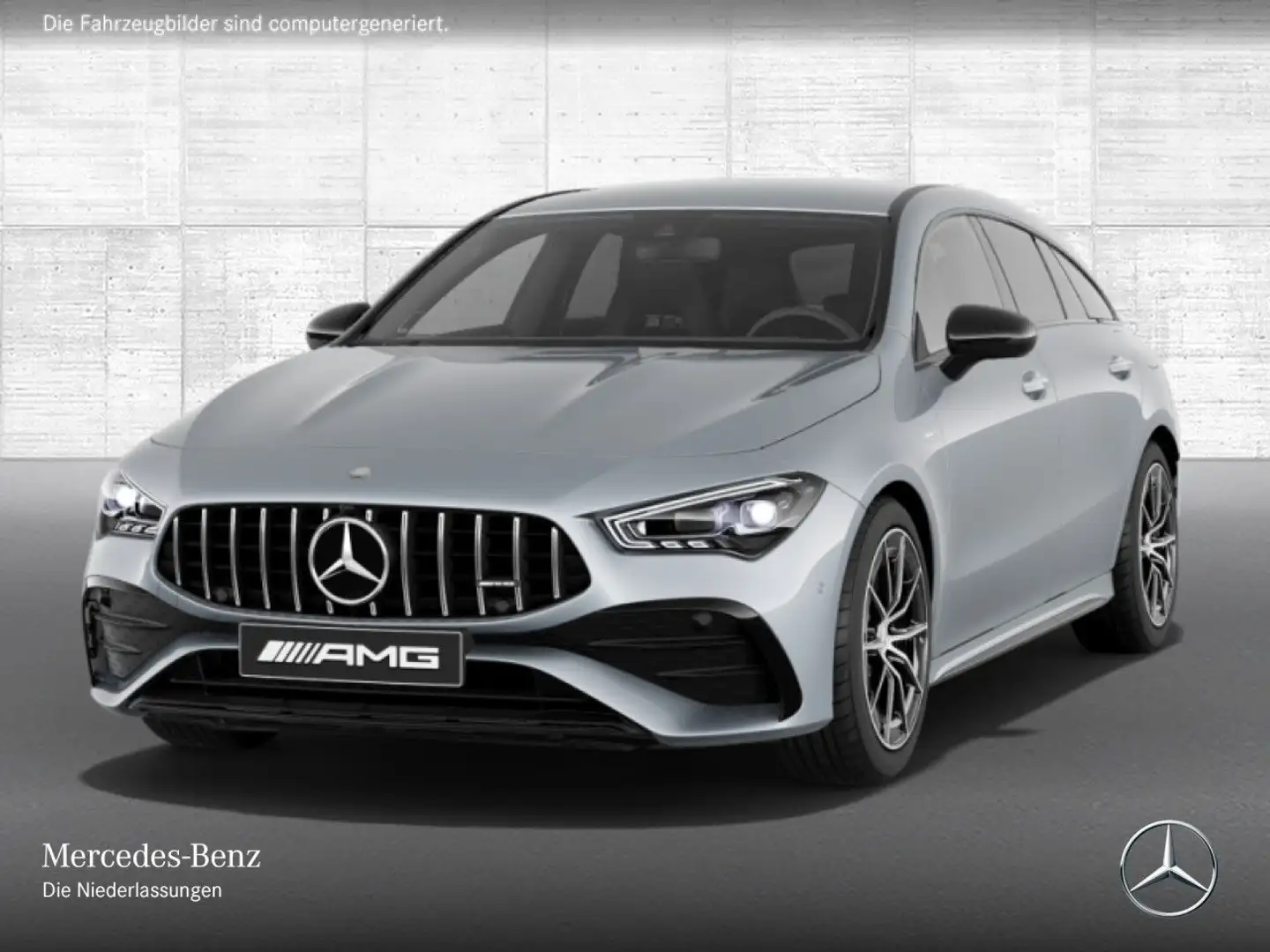 Mercedes-Benz CLA 35 AMG CLA 35 4M AMG+MULTIBEAM+BURMESTER+KAMERA+TOTW+8G Срібний - 2