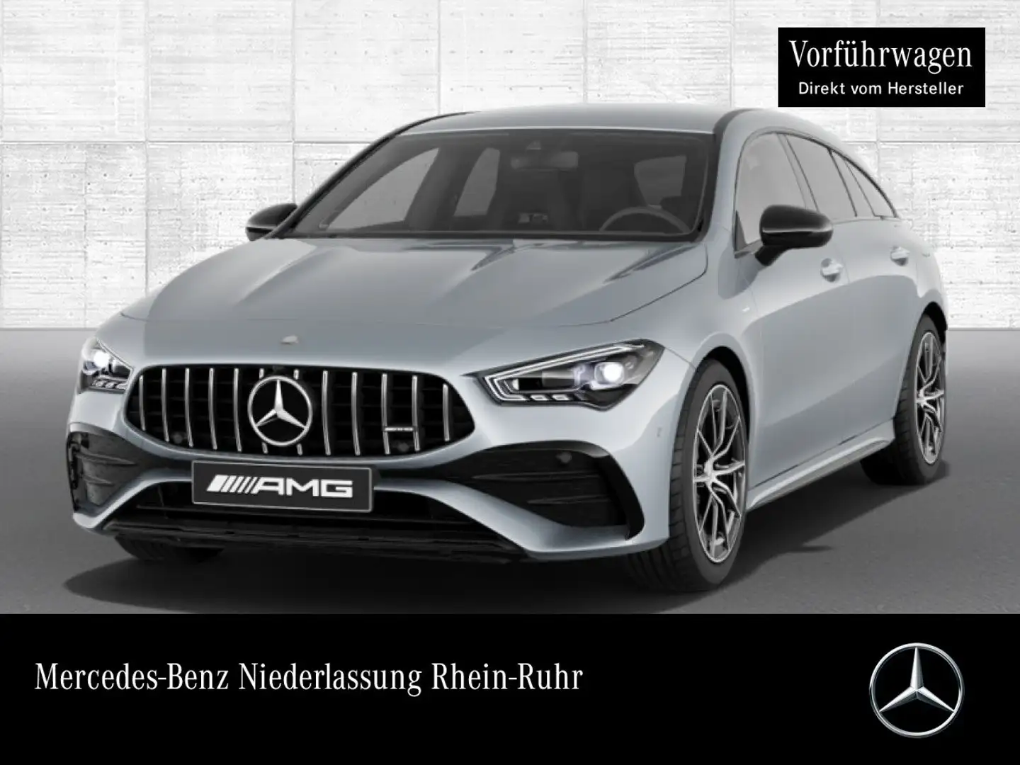 Mercedes-Benz CLA 35 AMG CLA 35 4M AMG+MULTIBEAM+BURMESTER+KAMERA+TOTW+8G Stříbrná - 1