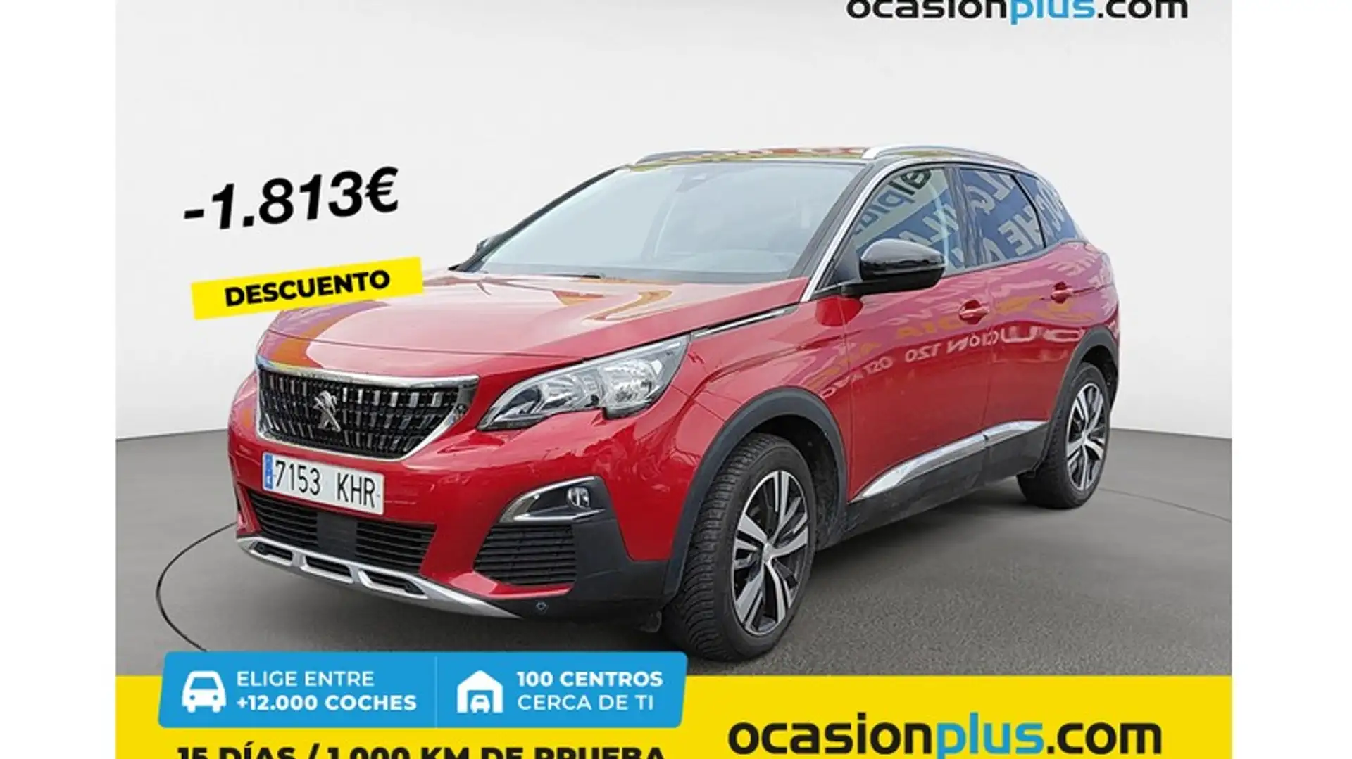 Peugeot 3008 1.6 BlueHDi Allure EAT6 120 Rojo - 1