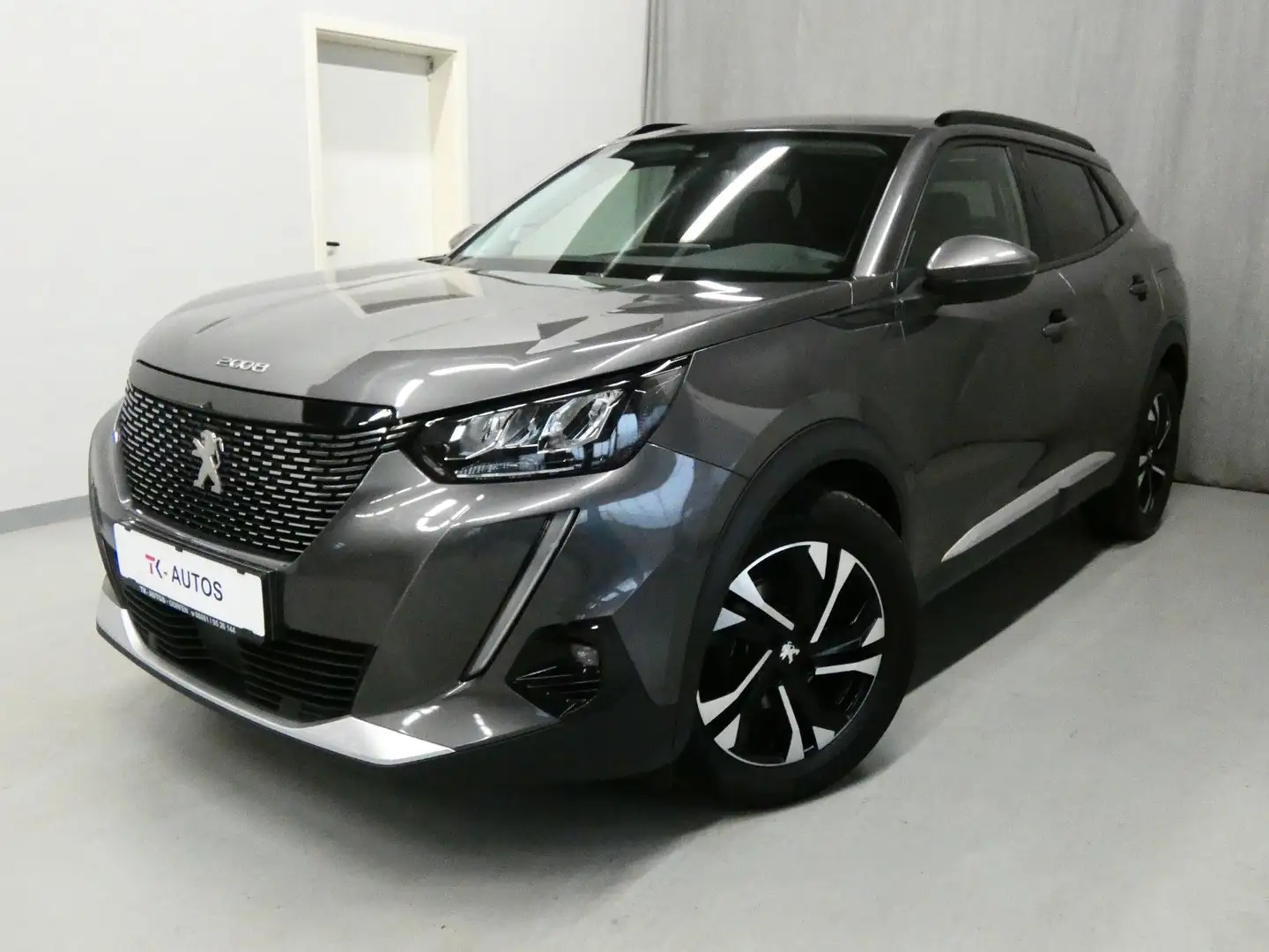 Peugeot 2008 1.5 Allure Pack, 1.Hand,Navi,LED,Tempo,AHK Grigio - 1