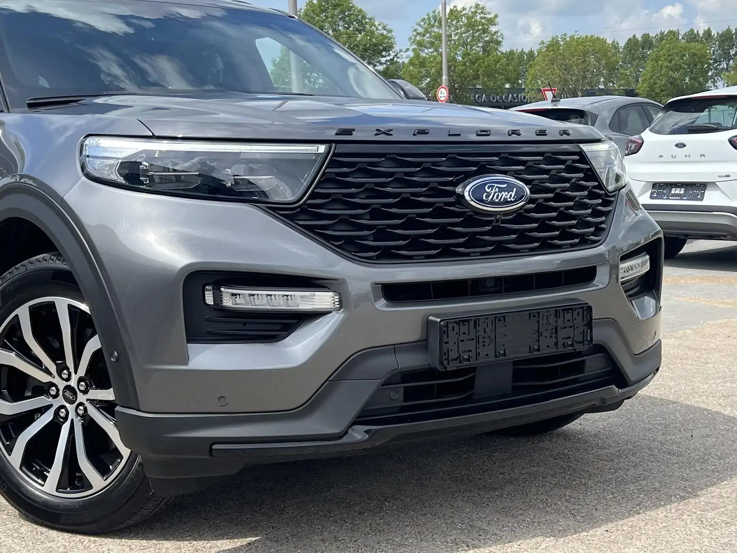 Ford Explorer 3.0 V6 EcoBoost PHEV ST-Line | ZUID | 457pk | Adap Grijs - 2