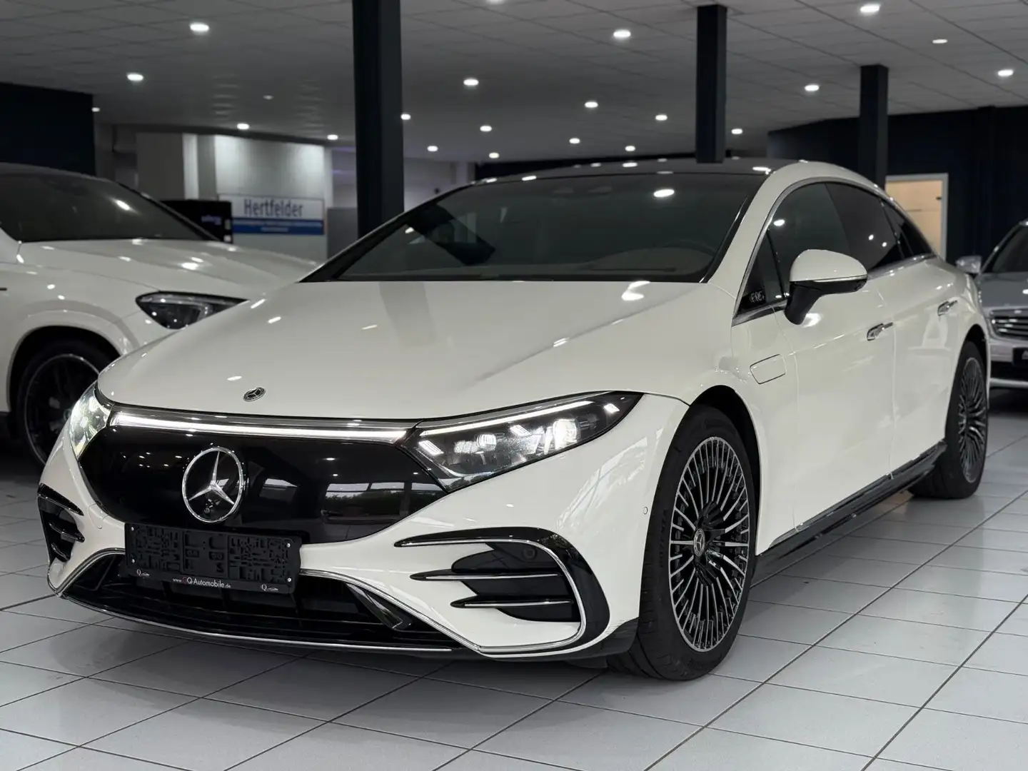Mercedes-Benz EQS 450+ Launch Edition*AMG*H-LENK*PANO*HEADUP* Weiß - 1