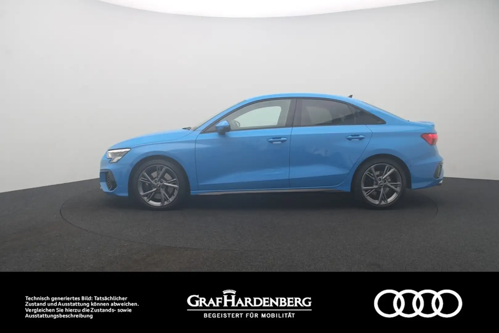 Audi S3 Lim. 2.0 TFSI quattro . LED Navi B&O ACC Bleu - 2