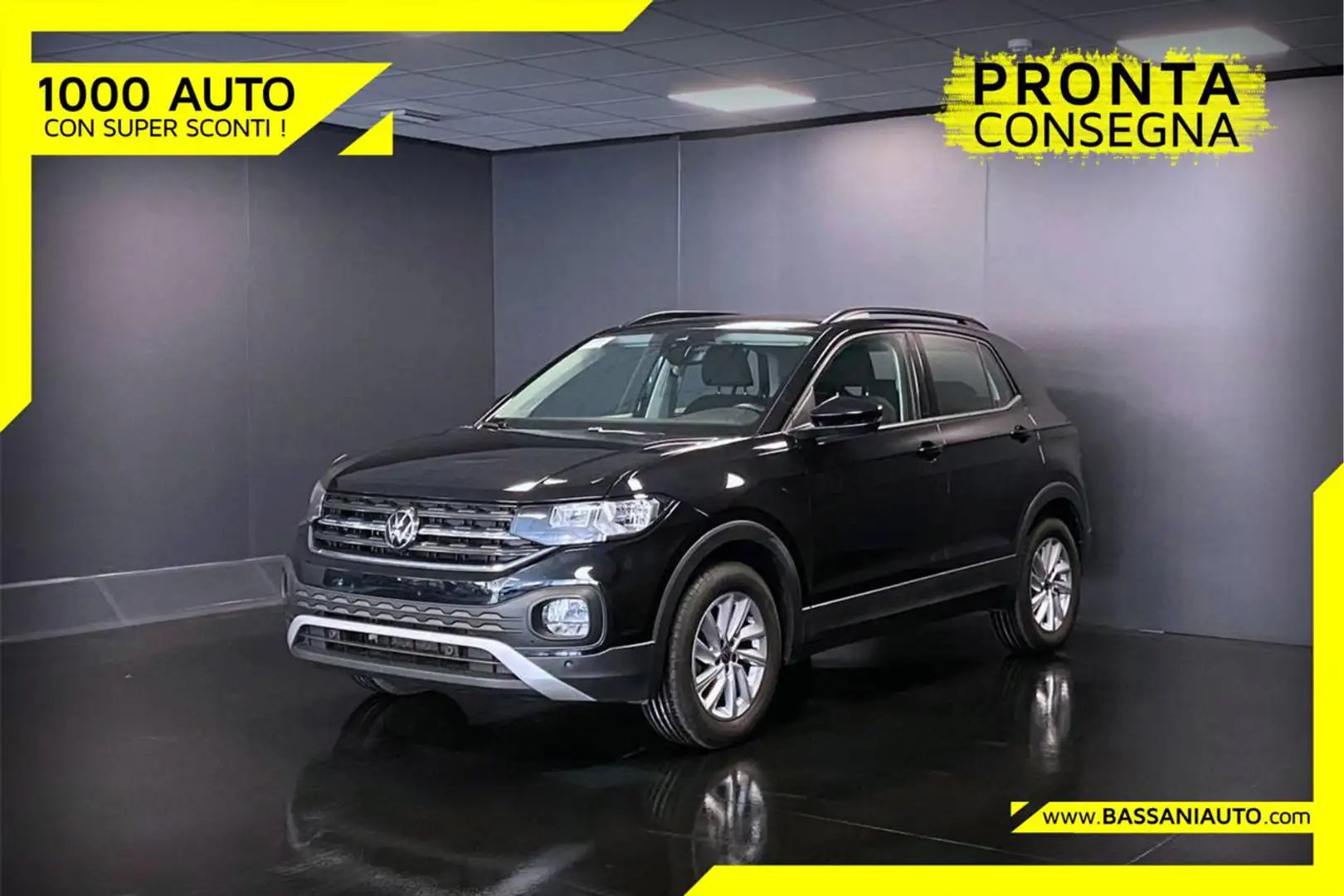 Volkswagen T-Cross 1.0 TSI 95CV Style Schwarz - 1