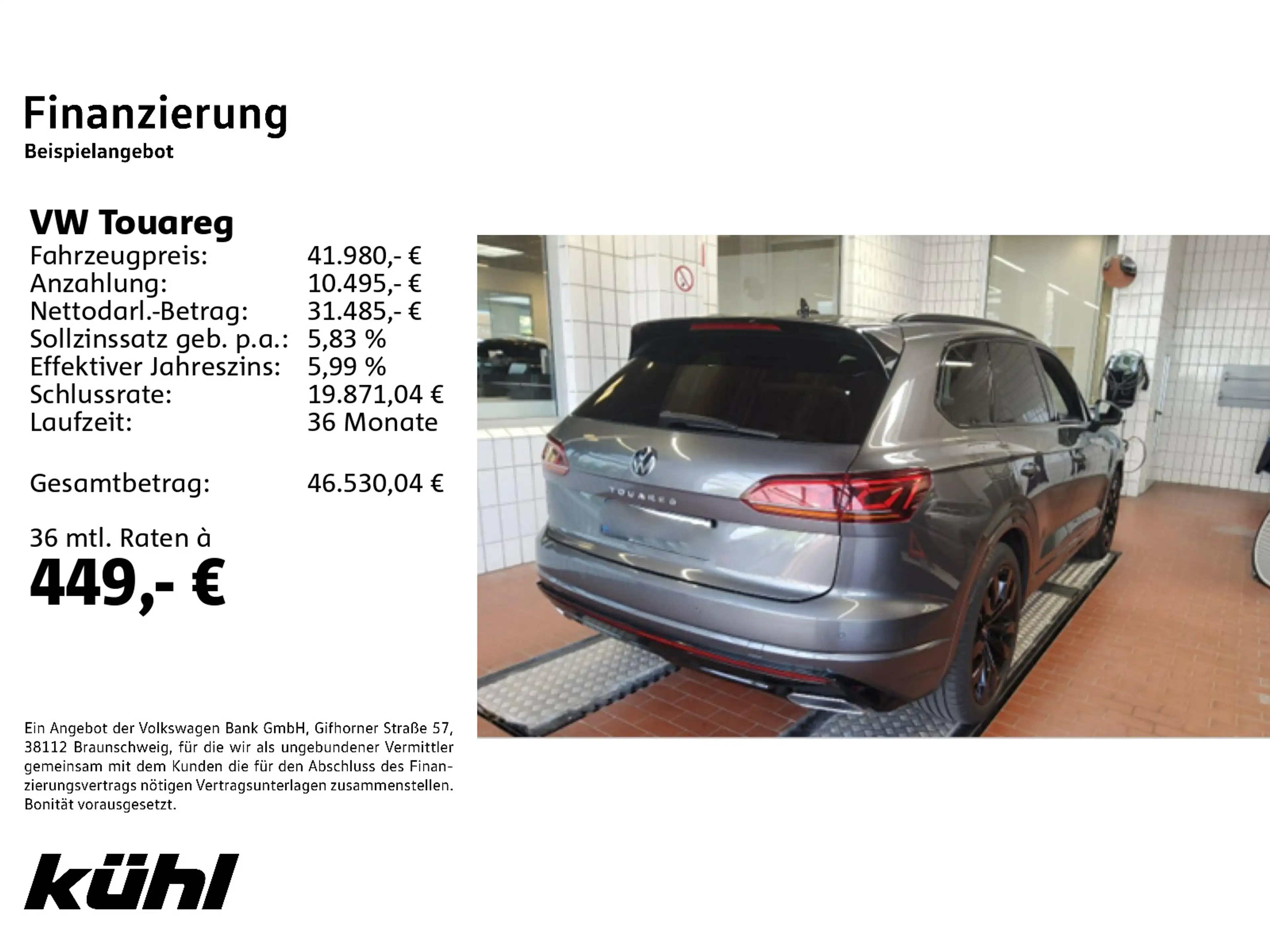 Volkswagen Touareg 3.0 TDI 4M Tip. R-Line IQ.Light/Luft/ACC — photo 2