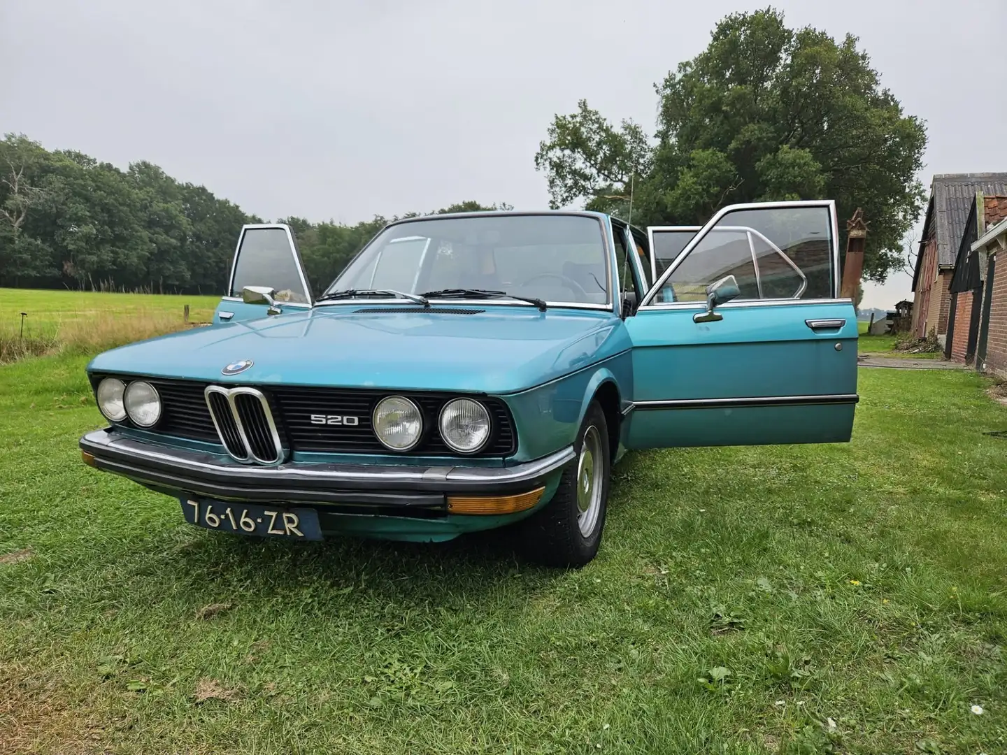 BMW 520 Modrá - 1