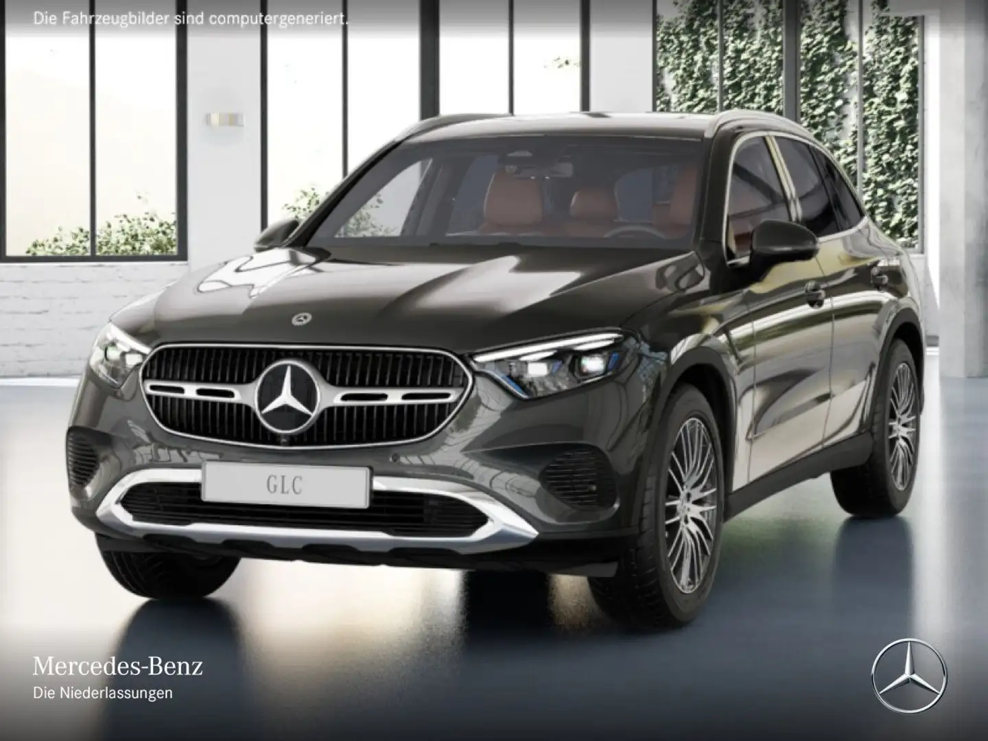 Mercedes-Benz GLC 220 d 4M AVANTG+360+BURMESTER+TOTW+KEYLESS+9G Grau - 2