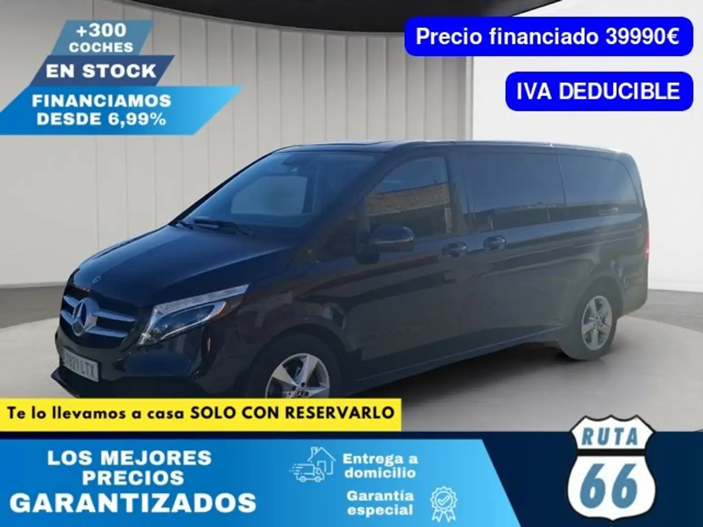 Mercedes-Benz V 220 220d Largo Exclusive Negro - 1