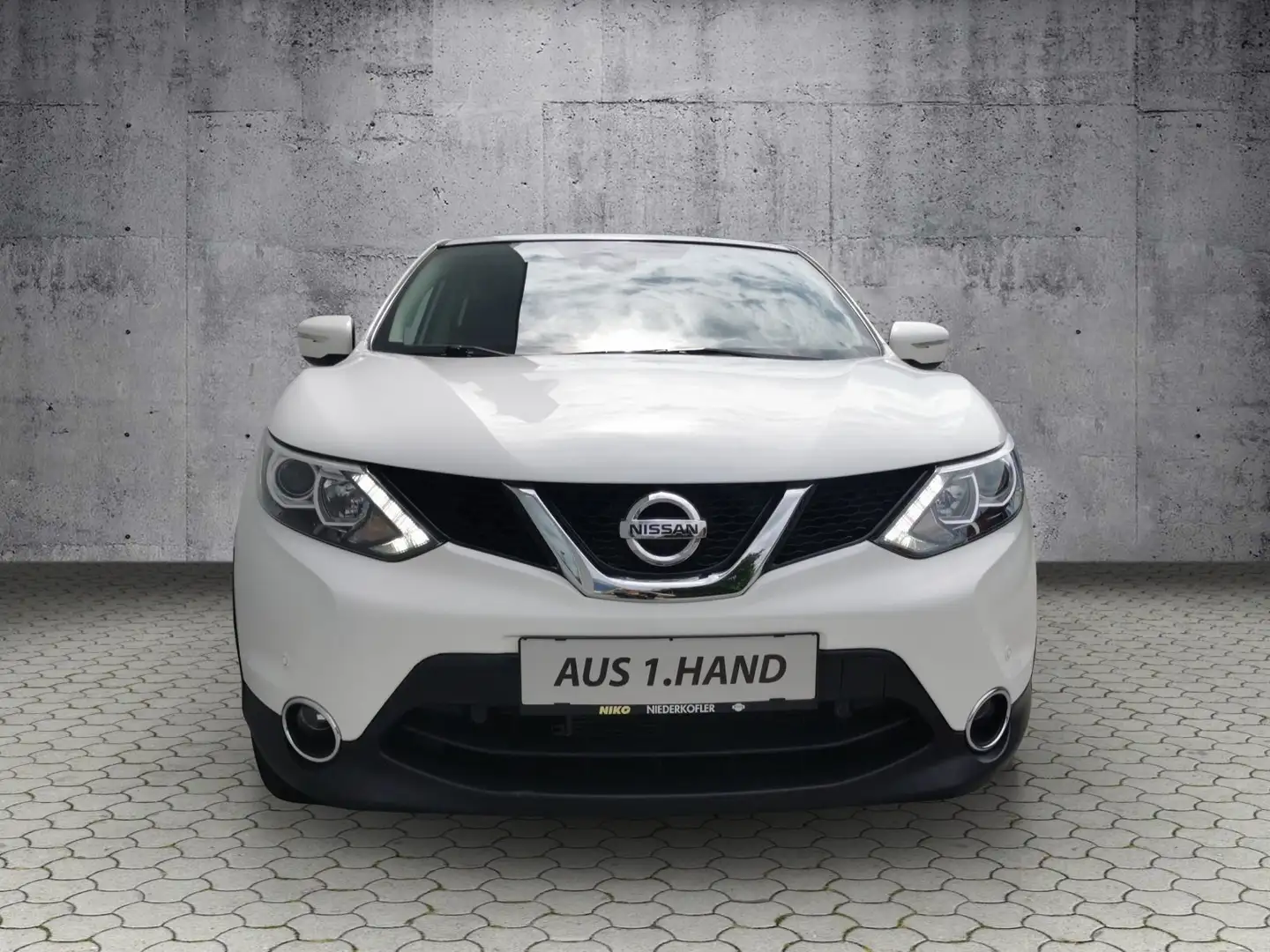 Nissan Qashqai 1,2 DIG-T Acenta Navi 1.Hand Weiß - 2