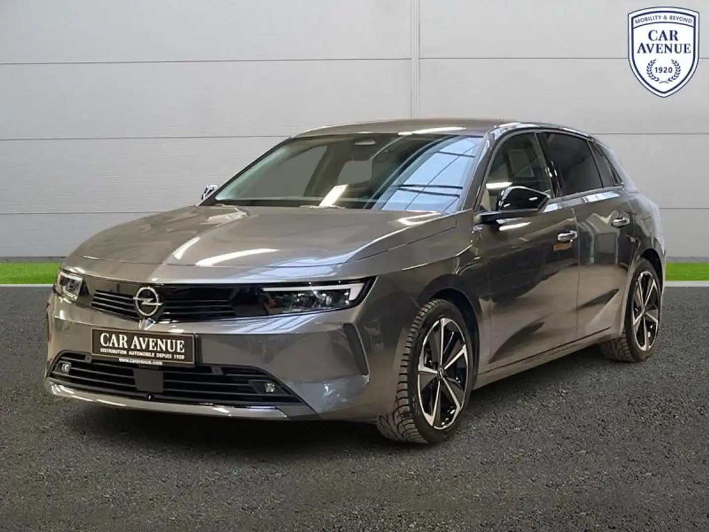 Opel Astra 1.6 Turbo 180ch Hybrid Elegance BVA8 Gris - 1