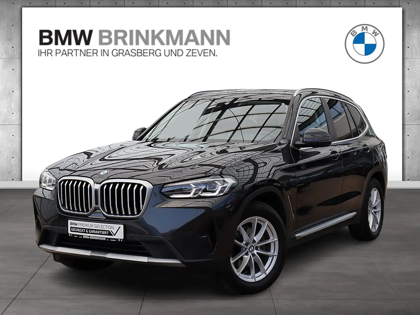 BMW X3 xDrive20d aut. / NAVI + HIFI + WLAN + RFK + LMR Gris - 1