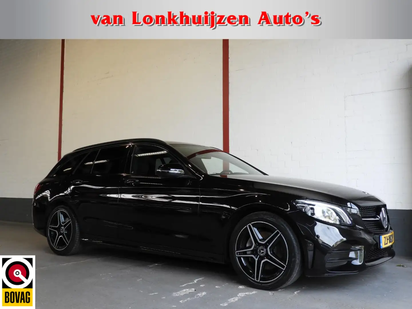 Mercedes-Benz C 180 Estate C180 Aut. AMG Upgrade Edition NIGHTPAKKET/L Zwart - 1