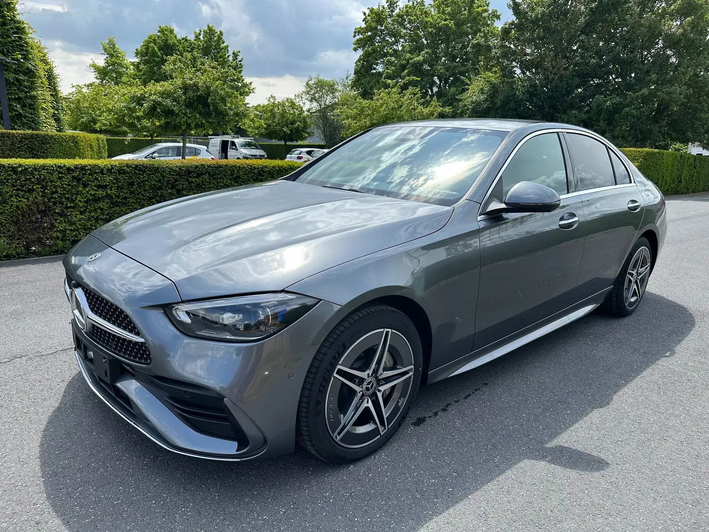 Mercedes-Benz C 300 PHEV e AMG Line (230 kW) Grijs - 1