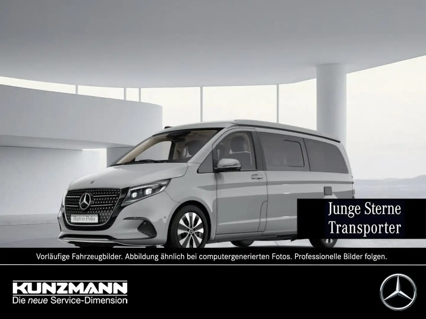 Mercedes-Benz V 300 d 4M Marco Polo Distronic Navi 360° AHK Grau - 1