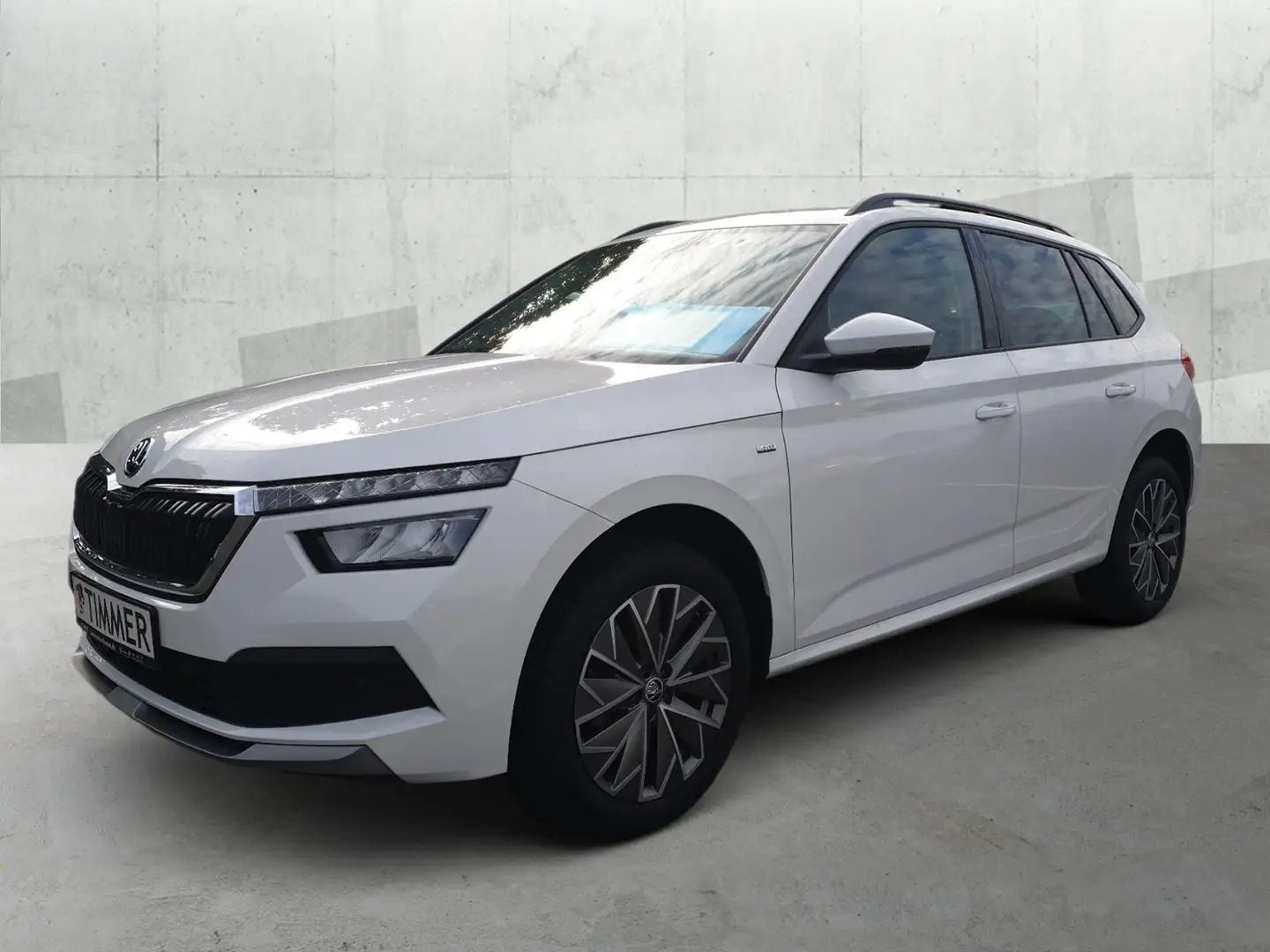 Skoda Kamiq 1.0 TSI CLEVER *LED *SHZ *TEMPO *LM17" *PDC * Blanc - 2