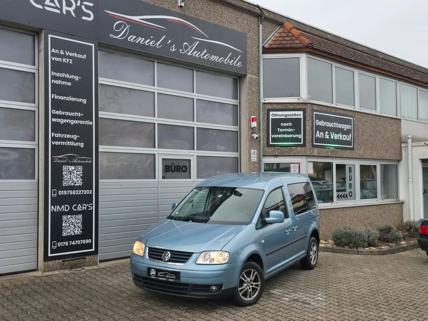 Volkswagen Caddy Life Style 7 SITZER AUTOMATIK 1.9TDI Šedá - 1