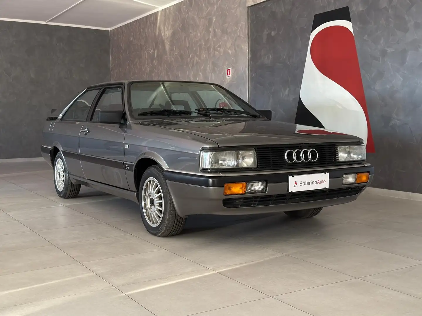 Audi Coupe Coupe 1.8i GT-ASI-Targhe originali Grigio - 1