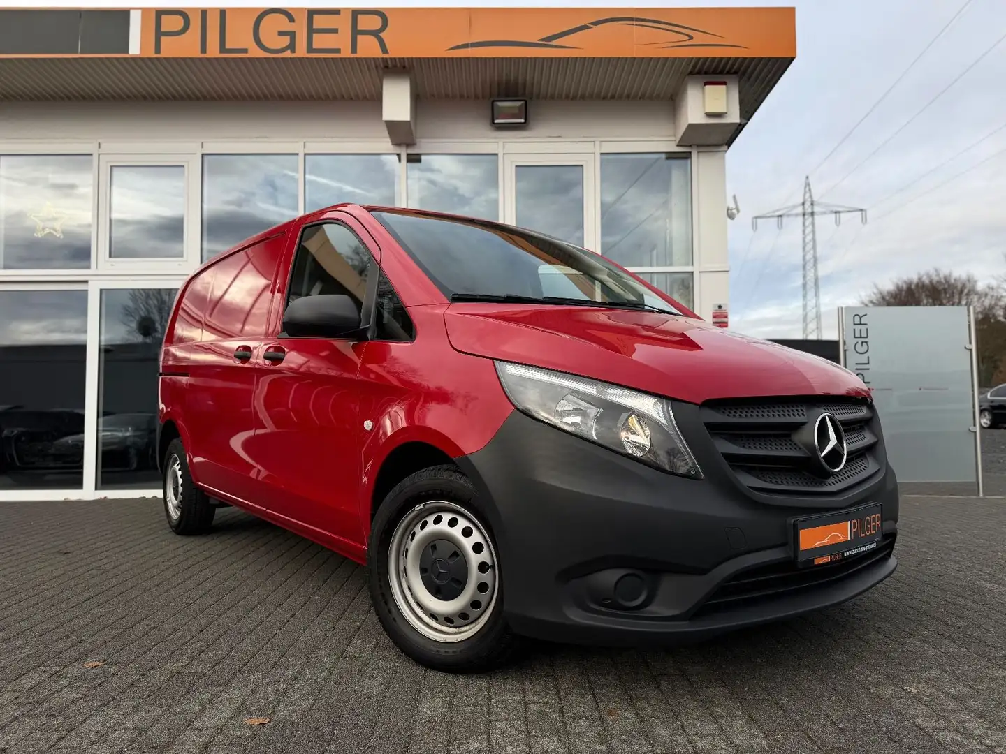 Mercedes-Benz Vito Kasten kompakt*DAB*Kamera*Temp*Klima*Touch Rot - 1