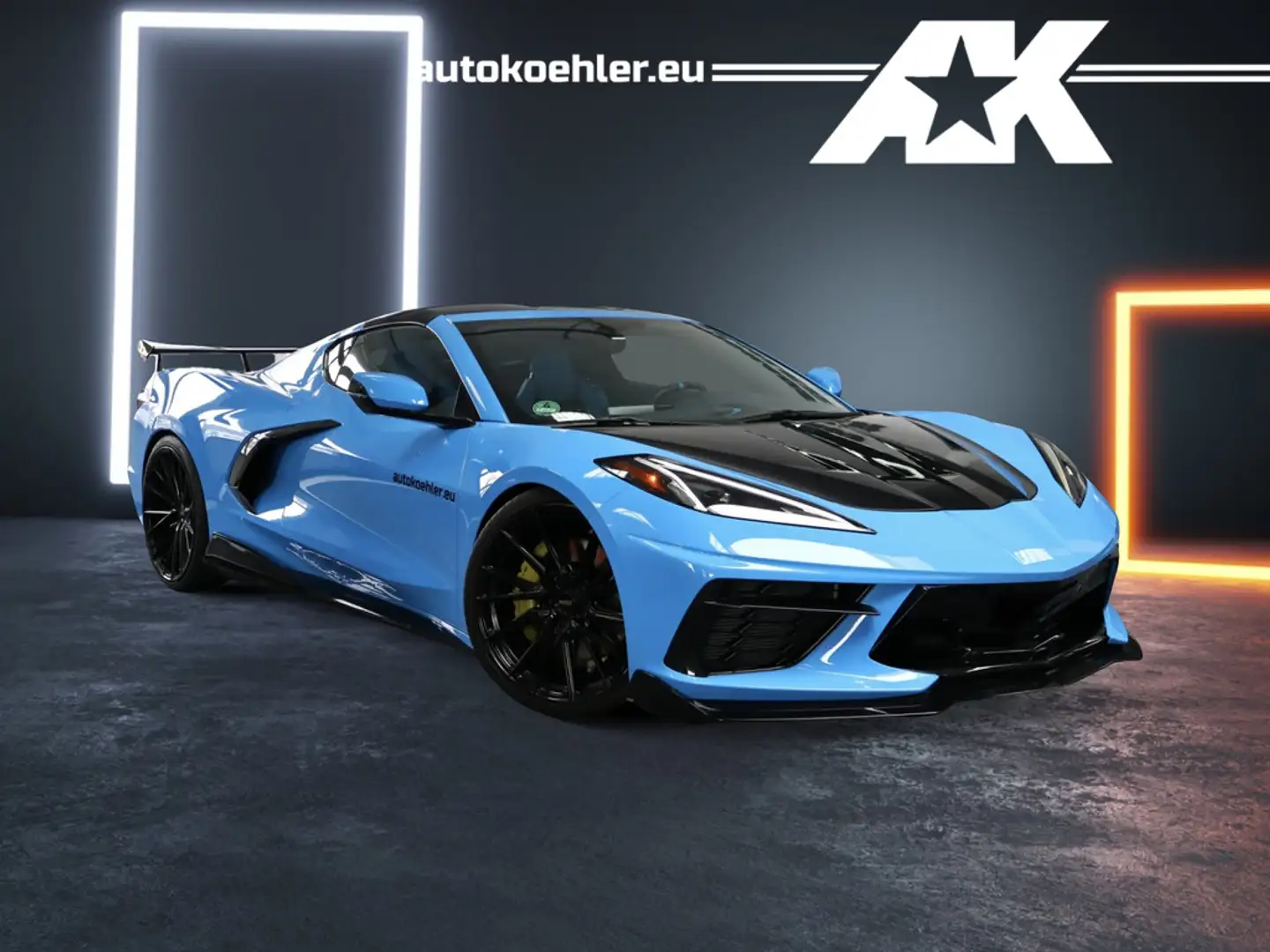 Corvette C8 Coupe 3LT, Lift, VOLL!!! Blau - 1
