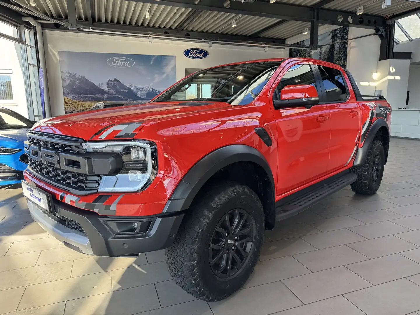 Ford Ranger Raptor e-4WD Doppelkabine Orange - 1